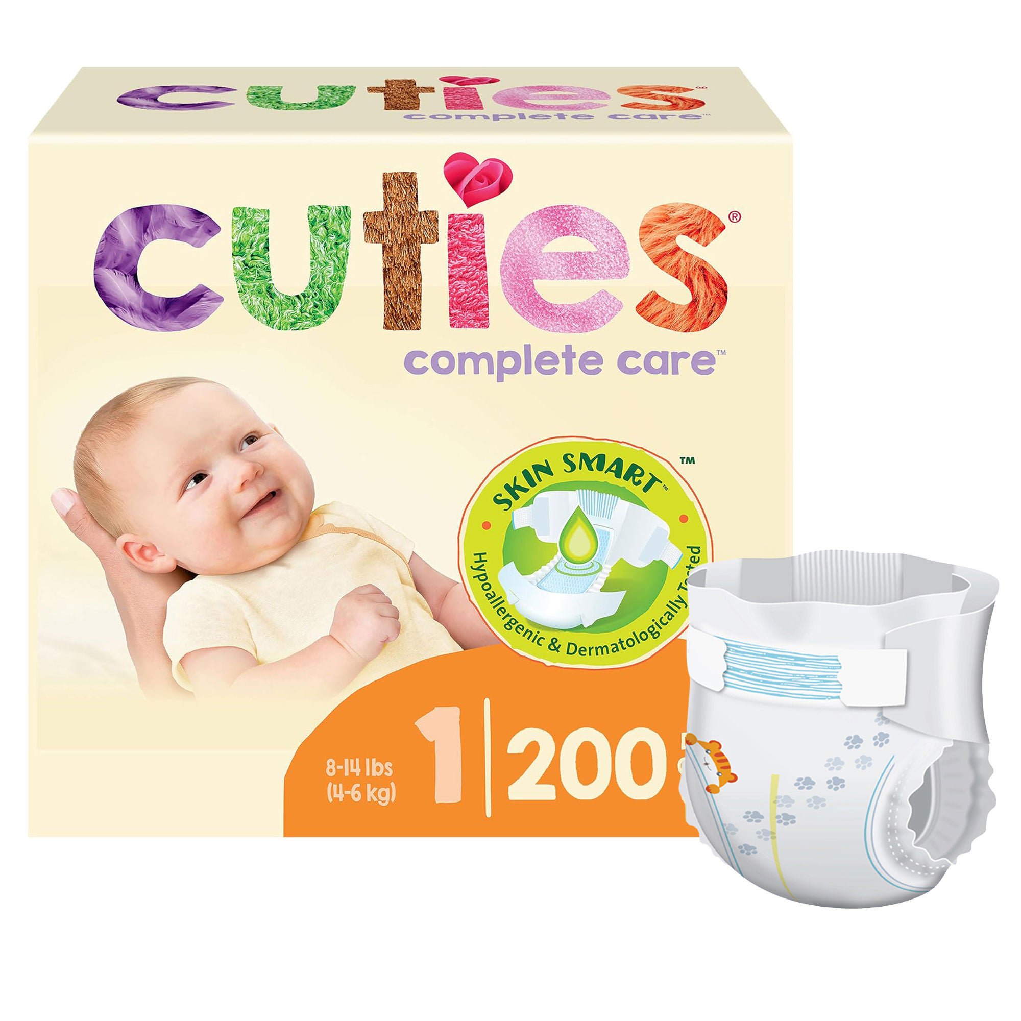 First Quality Products LLC - CDB001 Cuties® Complete Care Diapers