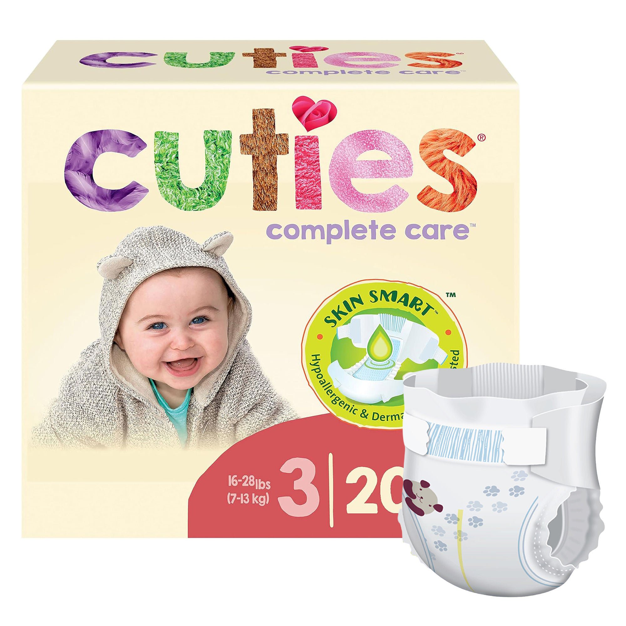 First Quality Products LLC - CDB003 Cuties® Complete Care Diapers