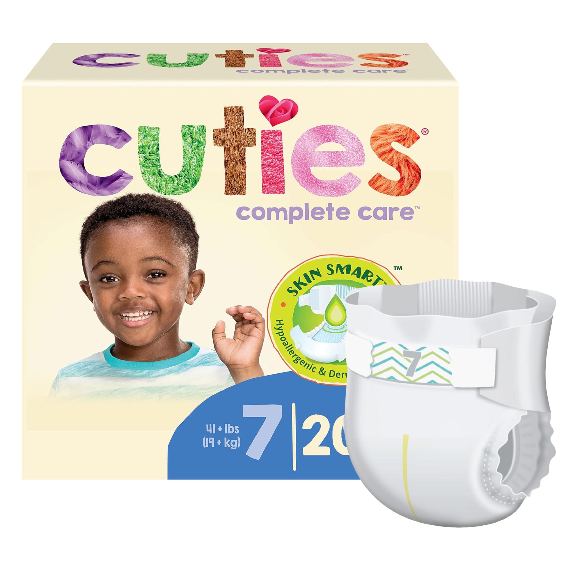 First Quality Products LLC - CDB007 Cuties® Complete Care Diapers for Children