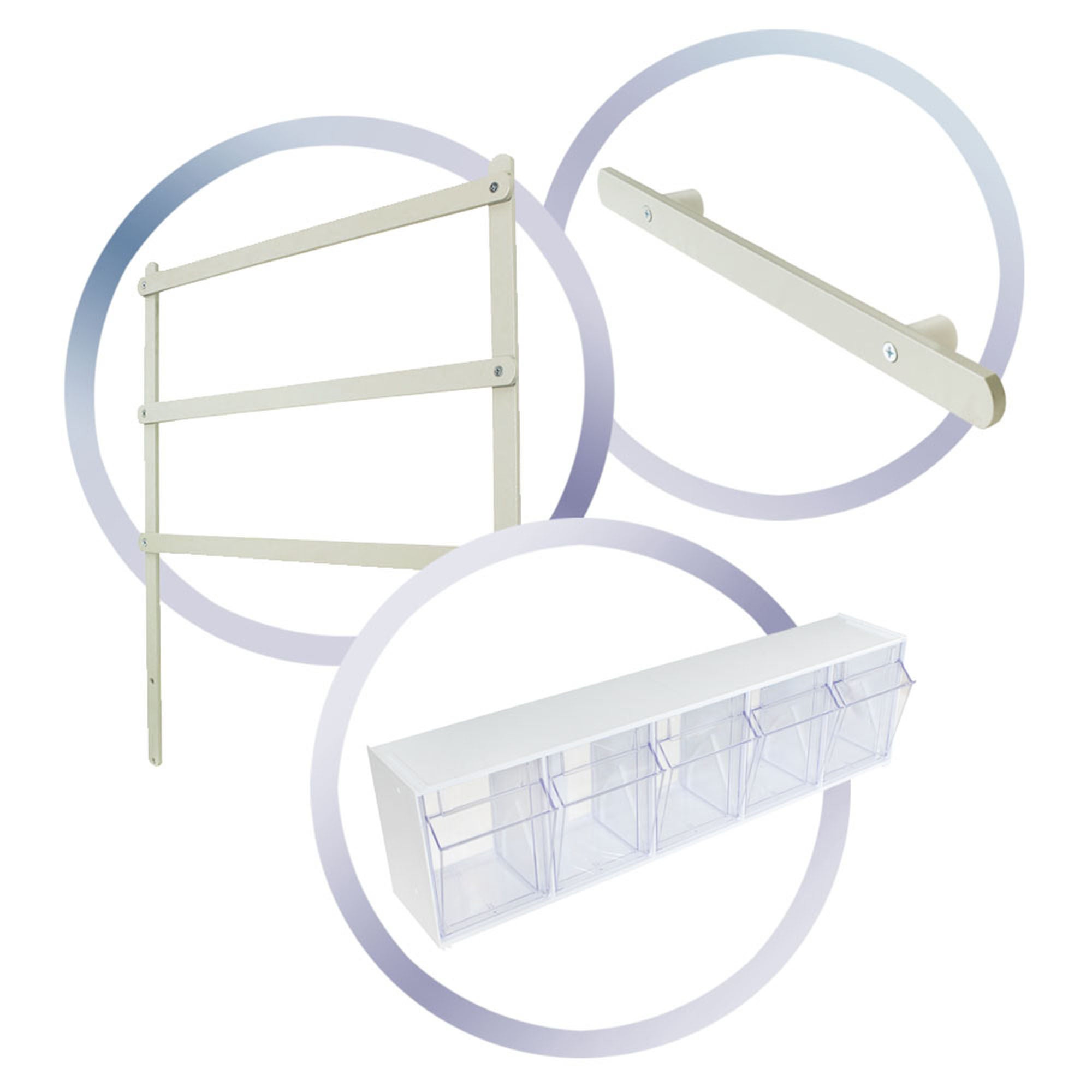 Harloff - MD30-ANS Basic Anesthesia Accessory Package M-Series For Use with M-Series Emergency Carts