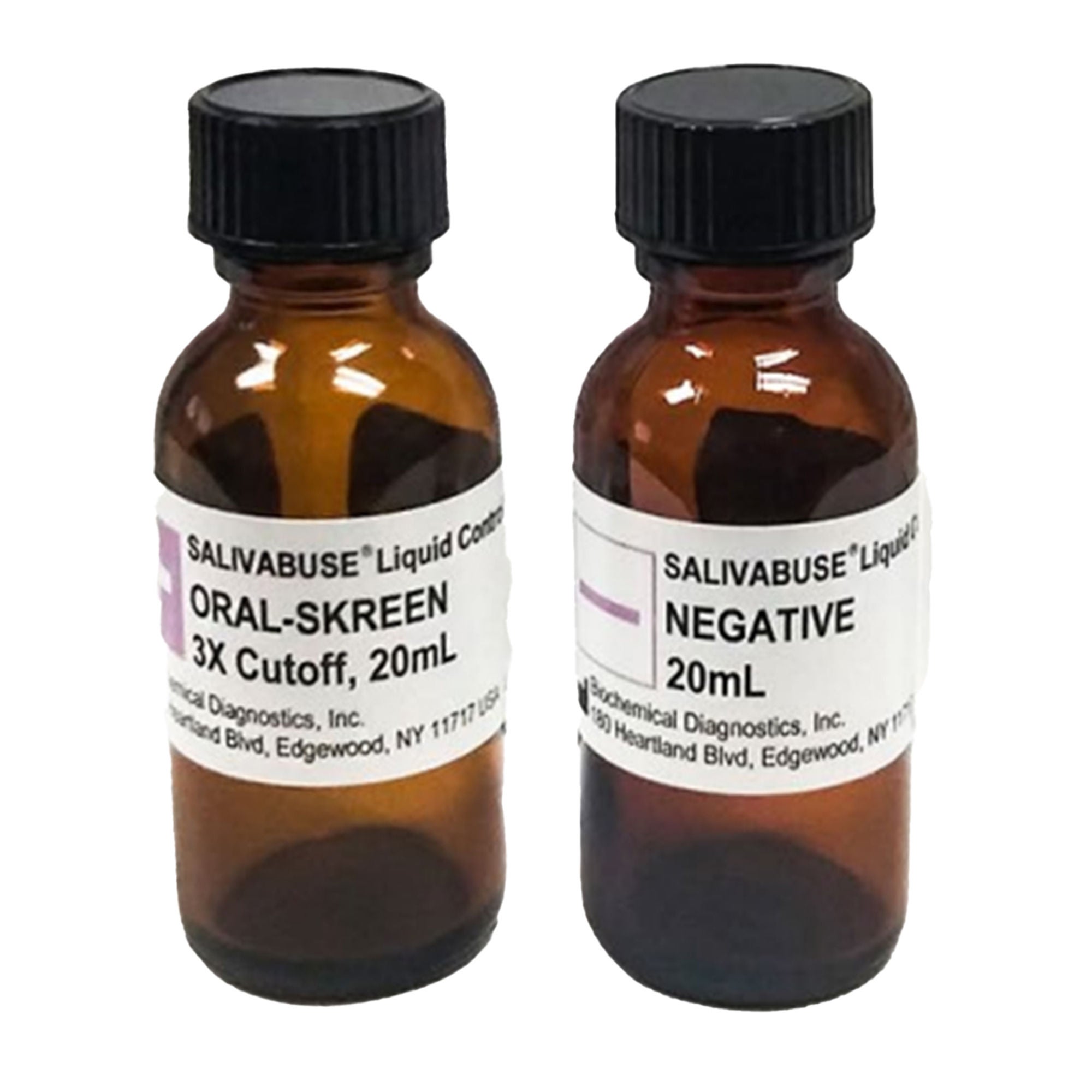 LGC Clinical Diagnostics Inc - K-702030 Drugs of Abuse / Toxicology Control Set Salivabuse® Oral-Skreen Oral Fluid Screen Positive Level / Negative Level 2 X 20 mL