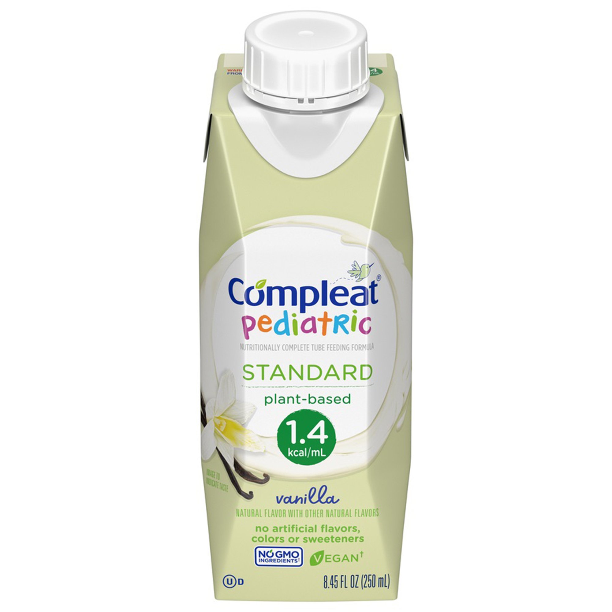 Nestle Healthcare Nutrition 00043900103563 - Compleat® Pediatric Standard Plant-Based 1.4 Cal Tube Feed Formula, Vanilla - 1/Each, 24/Case