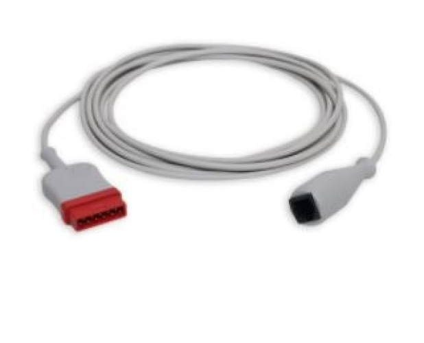 GE Healthcare - 2104158-001 Diagnostic Cable GE Single, 3.6 m/12 ft. For use with Patient Cable