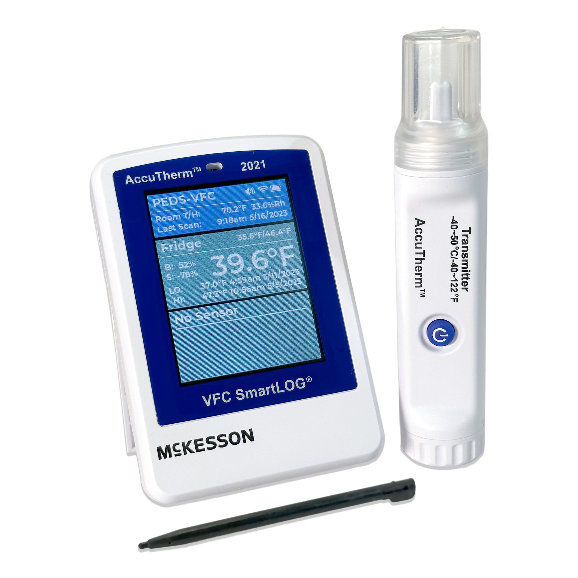 McKesson Brand MCKSL2021 - McKesson Datalogging Refrigerator / Freezer Thermometer with Alarm - 1/Each