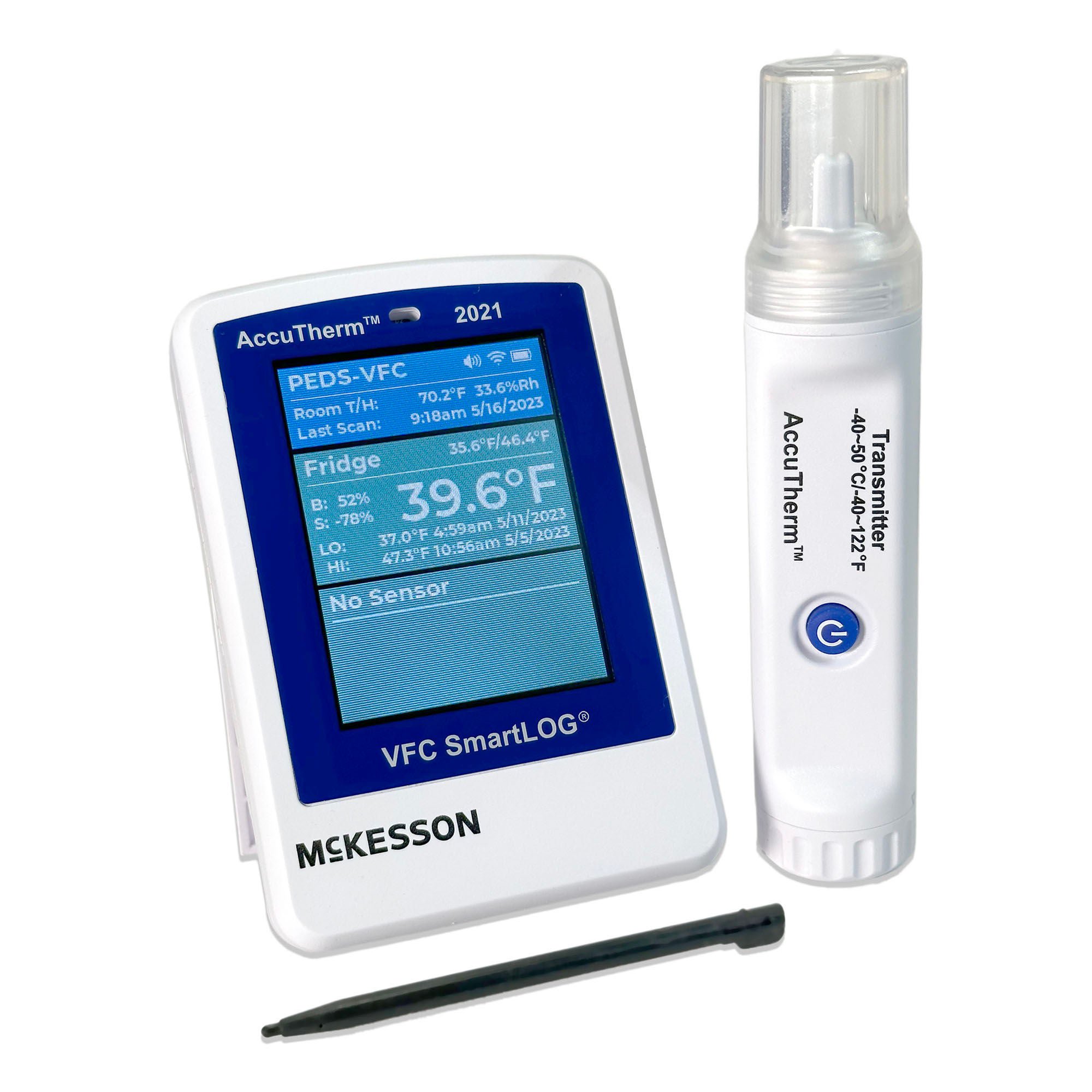 McKesson Brand - MCKSL2021 McKesson Datalogging Refrigerator / Freezer Thermometer with Alarm