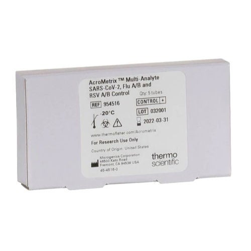 Microgenics - 954516 Molecular Diagnostic Control Kit Thermo Scientific™ AcroMetrix™ SARS-CoV-2, Flu A / B, RSV A / B 5 X 1.5 mL