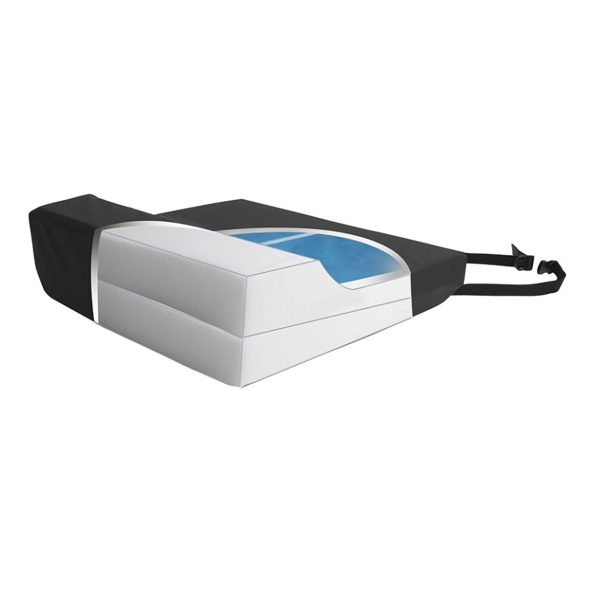 Proactive Medical Products LLC - 76209G Anti-Thrust Seat Cushion Protekt® 24 W X 18 L X 5 to 3 D Inch Foam / Gel