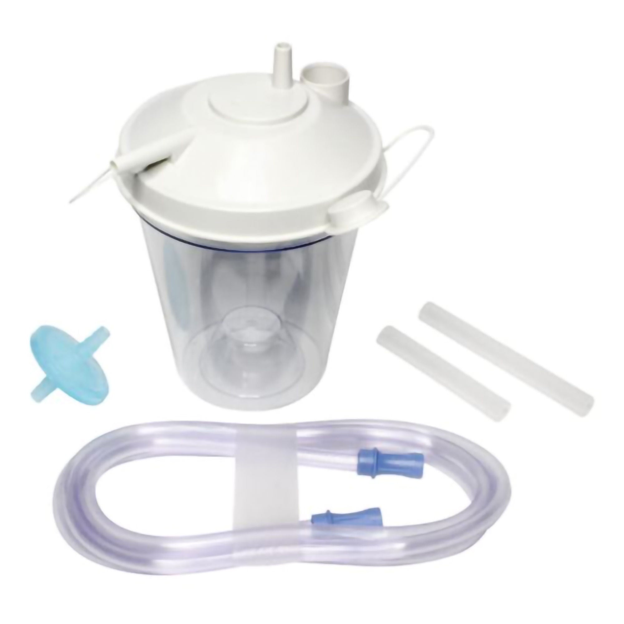 Sunset Healthcare - RES026S-SS Suction Canister Kit 800 mL Sealing Lid