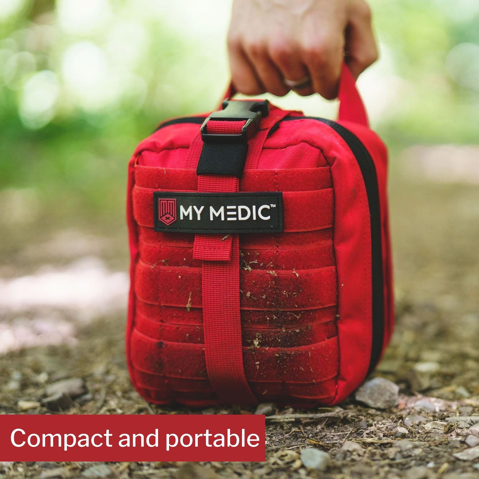 MyMedic MM-KIT-U-MED-RED-STN-V2 - My Medic MYFAK First Aid Kit, Medical Supplies for Survival, Red - 1/Each