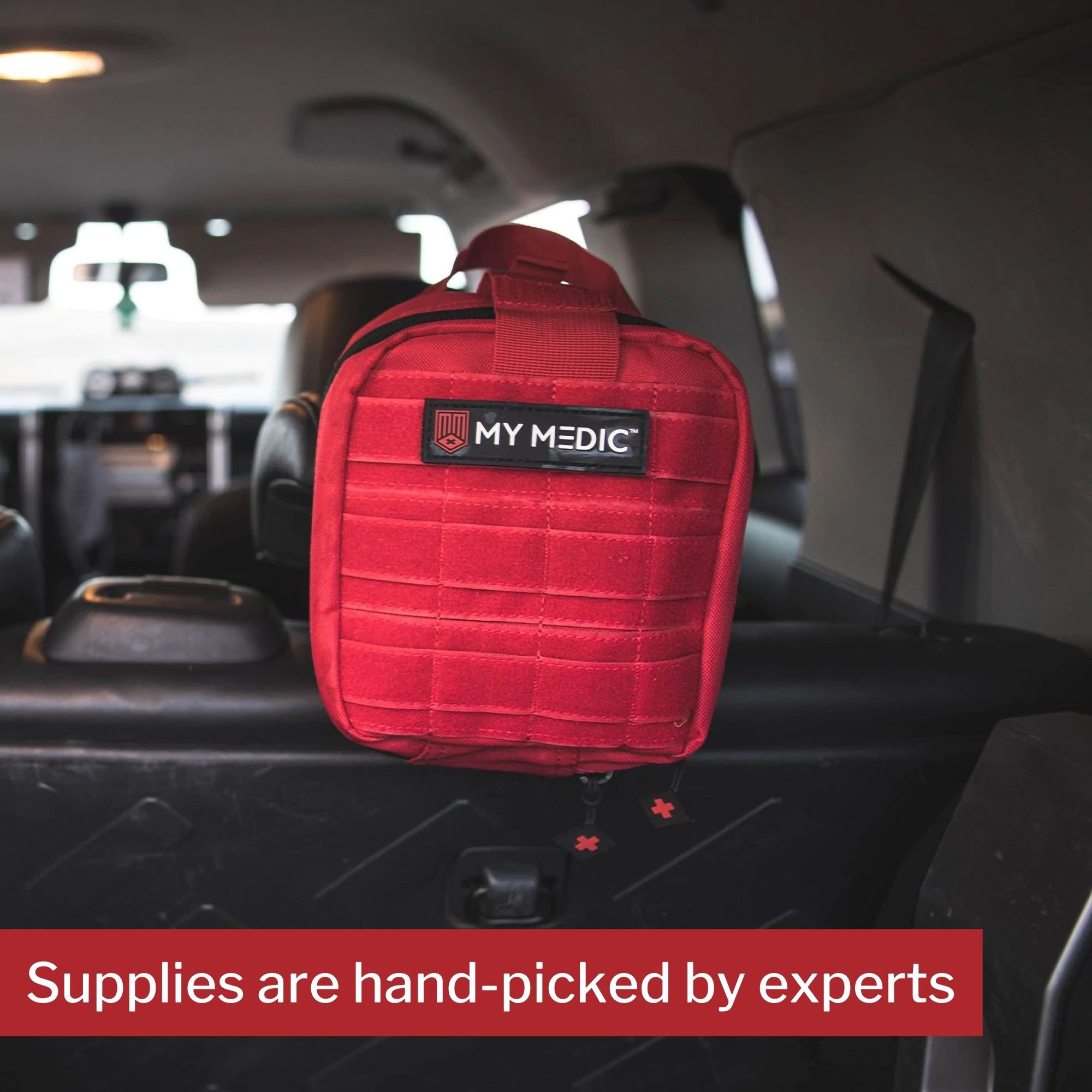 MyMedic MM-KIT-U-MED-RED-PRO-V2 - My Medic MYFAK Pro First Aid Kit, Trauma & Medical Supplies for Survival, Red - 1/Each