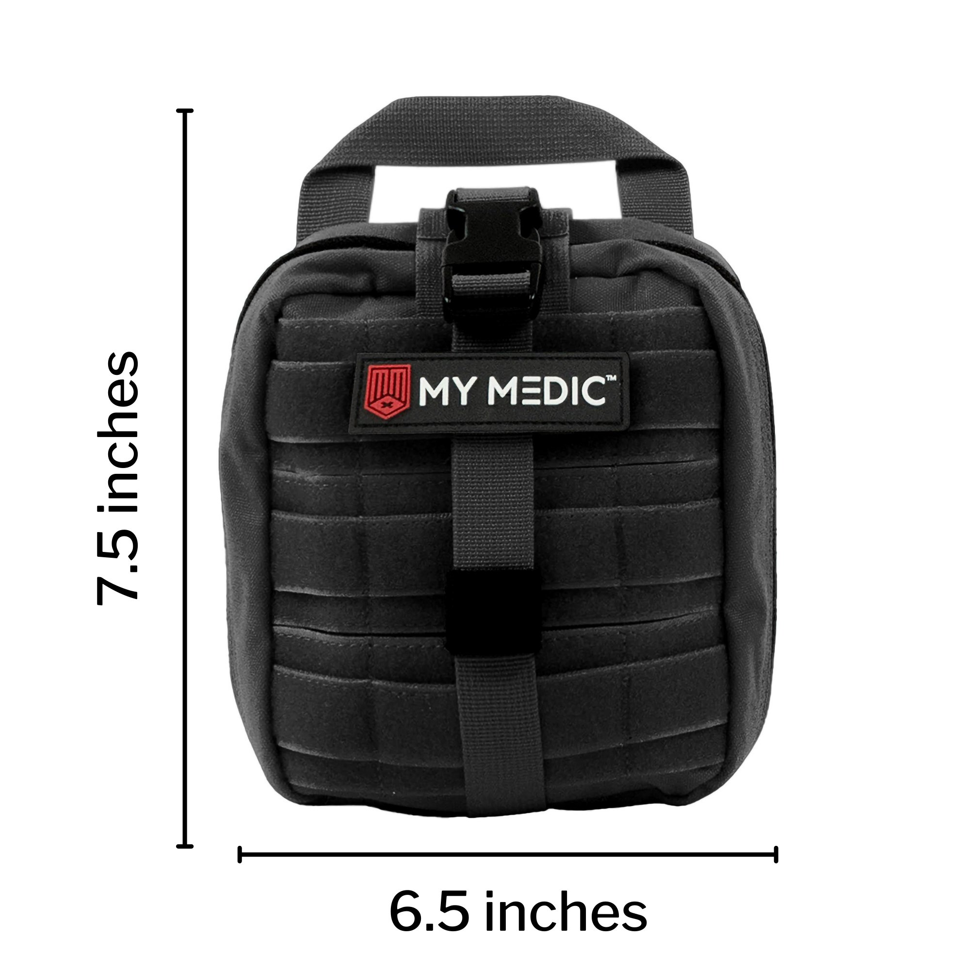 MyMedic MM-KIT-U-MED-BLK-PRO-V2 - My Medic MYFAK Pro First Aid Kit, Trauma & Medical Supplies for Survival, Black - 1/Each