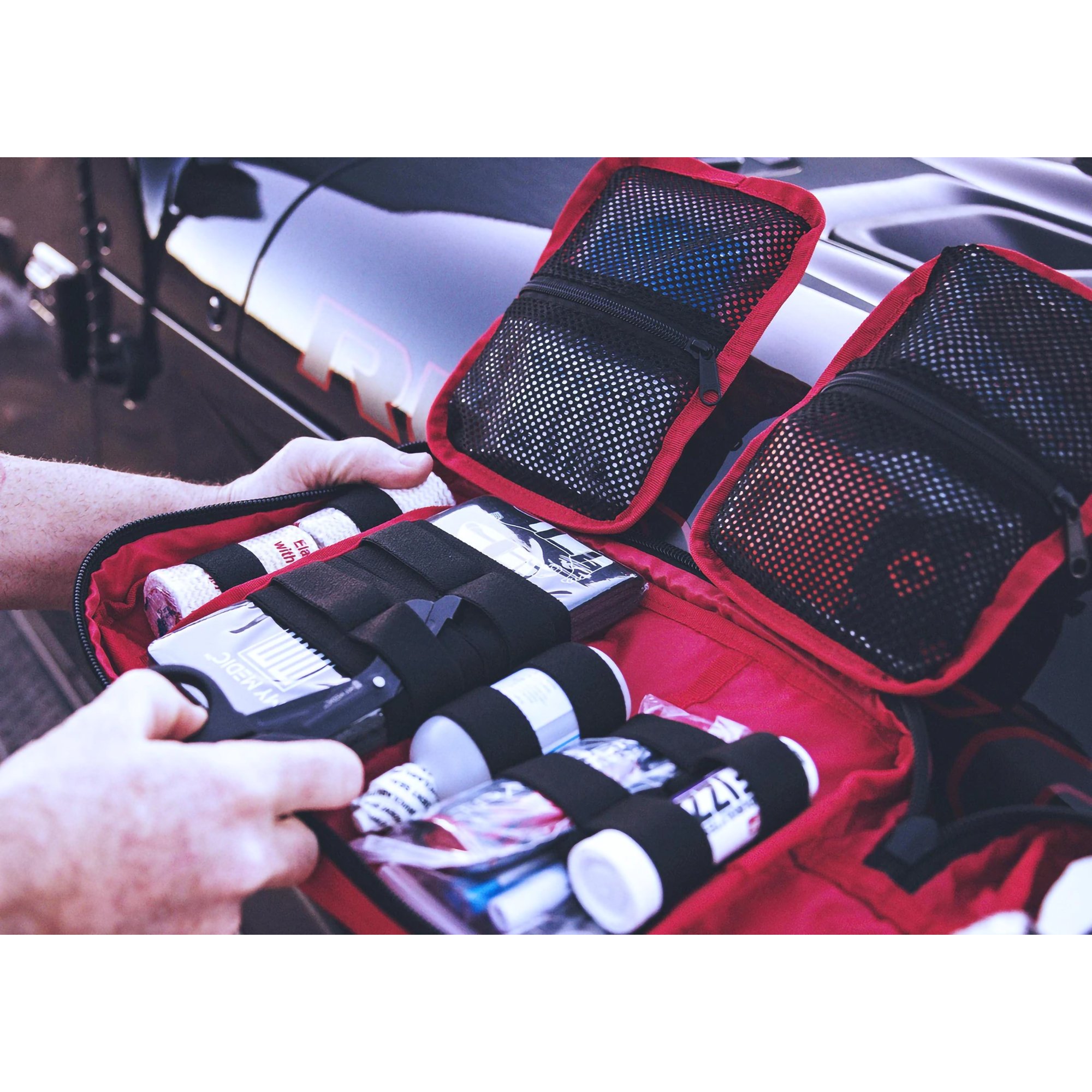 MyMedic MM-KIT-U-MFK-LG-RED-PRO - My Medic MyFAK Pro First Aid Kit, Large Trauma Kit with Medical Supplies, Black - 1/Each