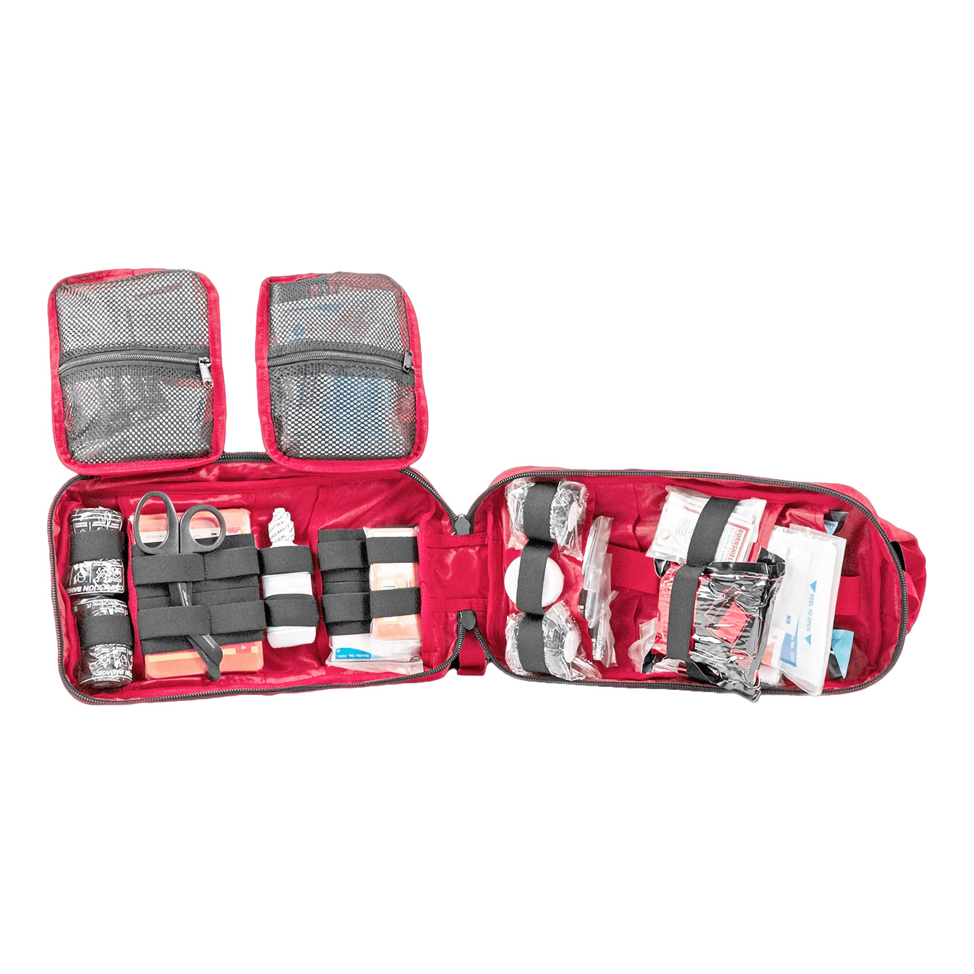 MyMedic MM-KIT-U-MFK-LG-RED-PRO - My Medic MyFAK Pro First Aid Kit, Large Trauma Kit with Medical Supplies, Black - 1/Each