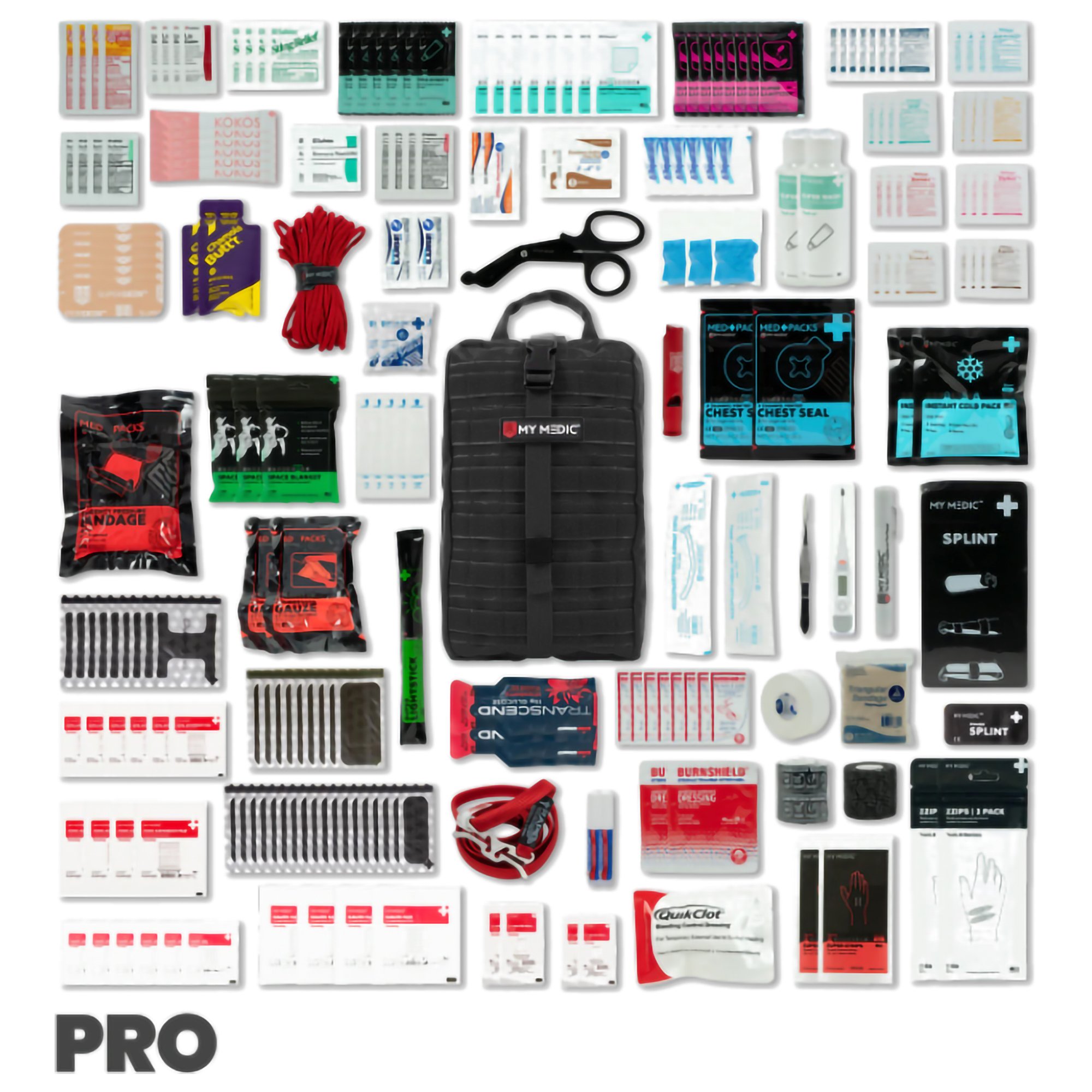 MyMedic MM-KIT-U-MFK-LG-BLK-PRO - MYFAK Large First Aid Kit, Black - 1/Each