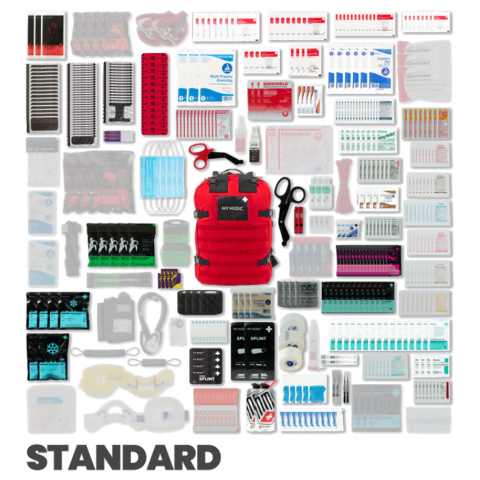 MyMedic - MM-KIT-U-XL-RED-STN The MEDIC Standard First Aid Kit