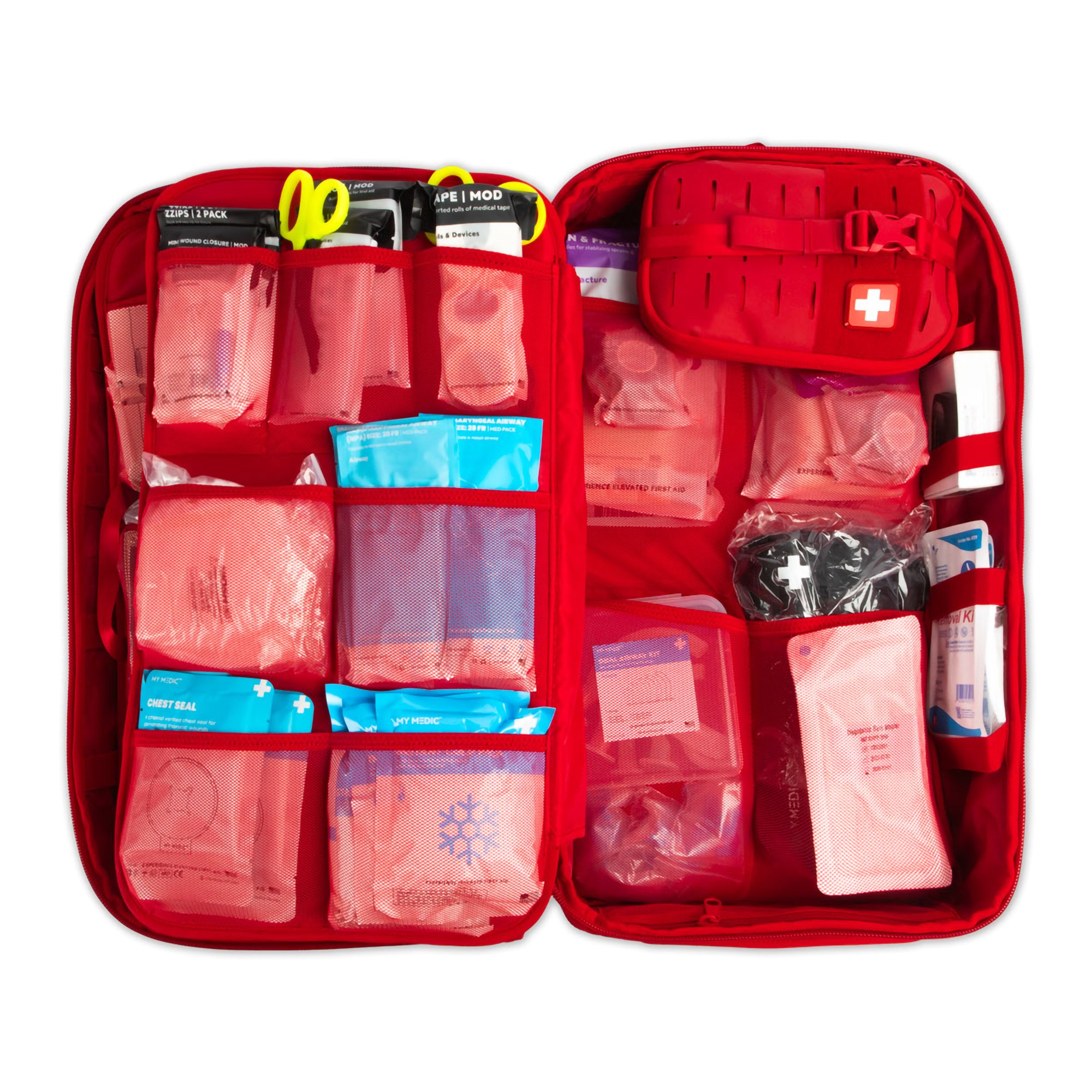 MyMedic MM-KIT-U-XL-RED-PRO - The Medic Pro 10 Person First Aid Kit - 1/Each