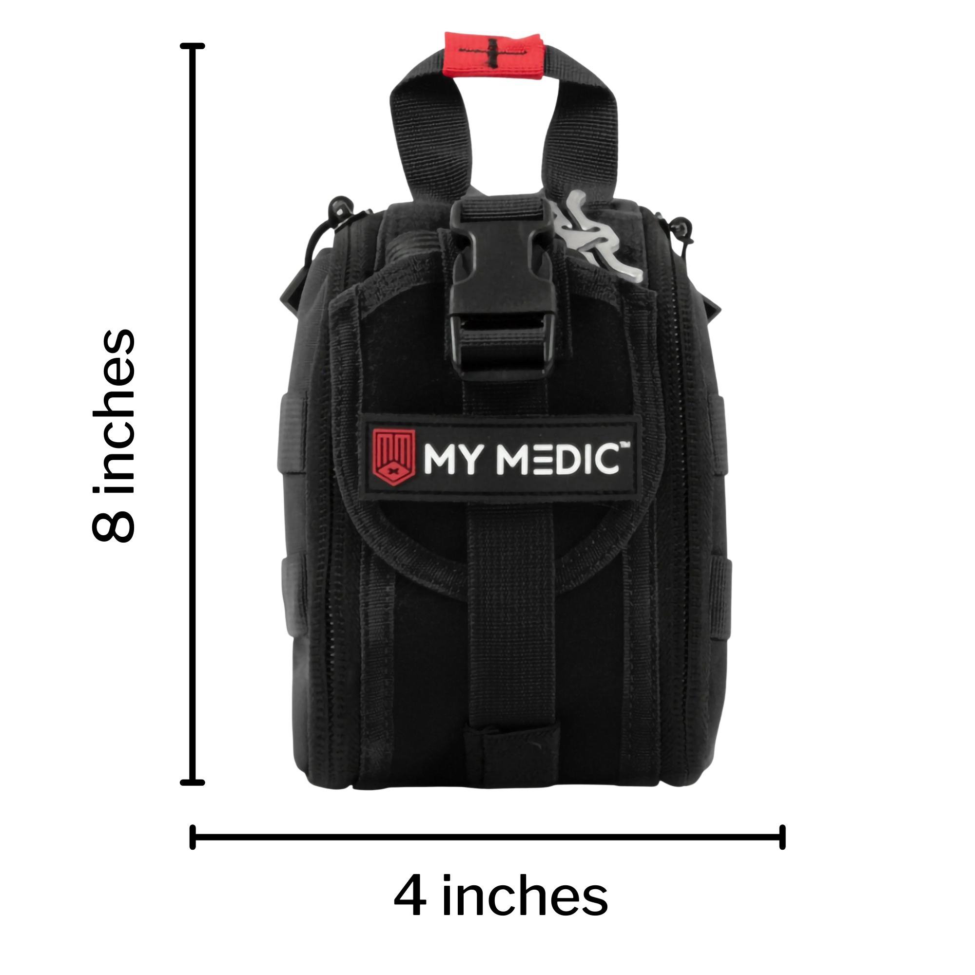 MyMedic MM-KIT-SPC-S-TFAK-BLK - My Medic™ Trauma First Aid Kit in Nylon Bag – Medical Supplies for Emergencies - 1/Each
