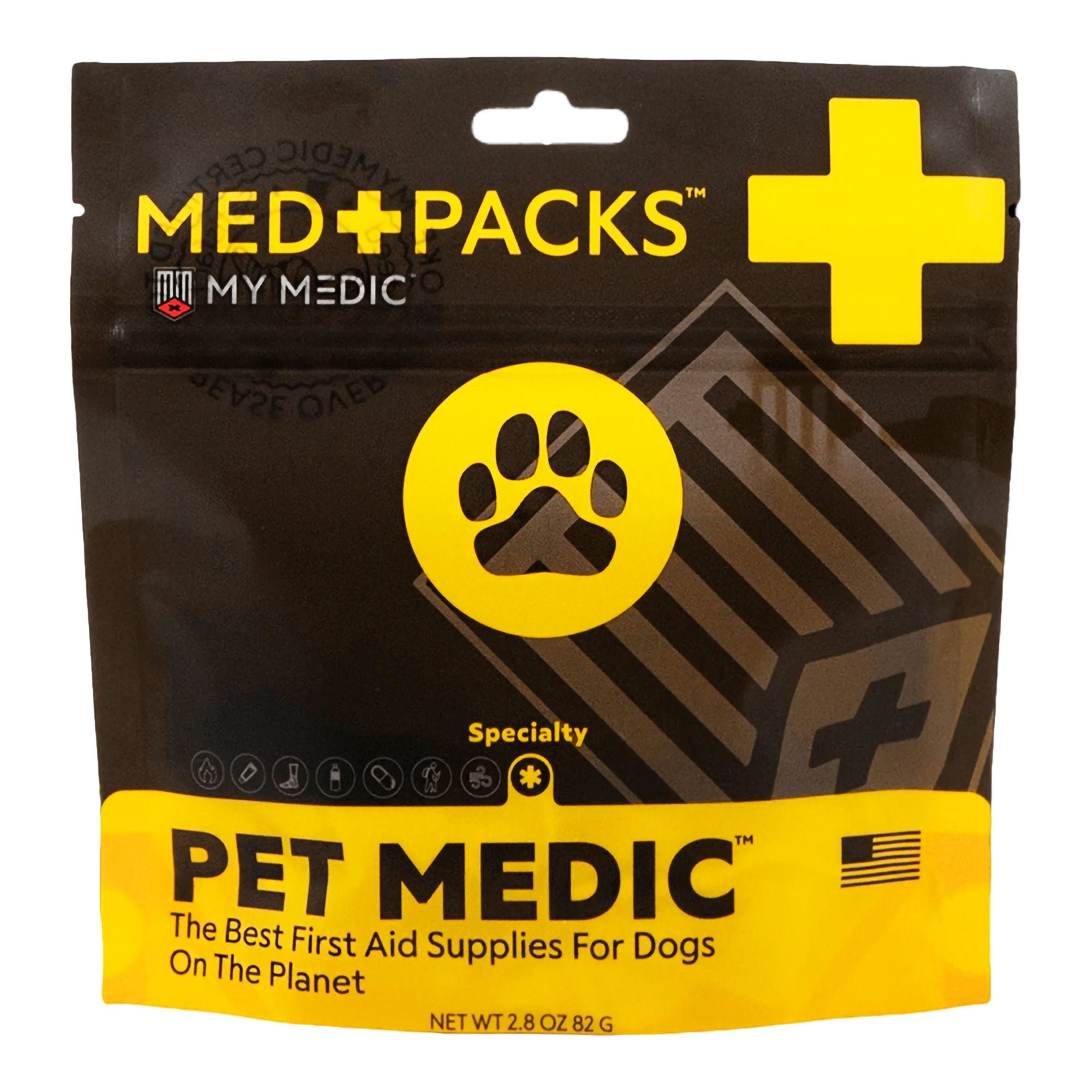 MyMedic - MM-MED-PACK-PET-EA Med Packs™ First Aid Kit for Pets – Dog Injury Supplies in Portable Pouch