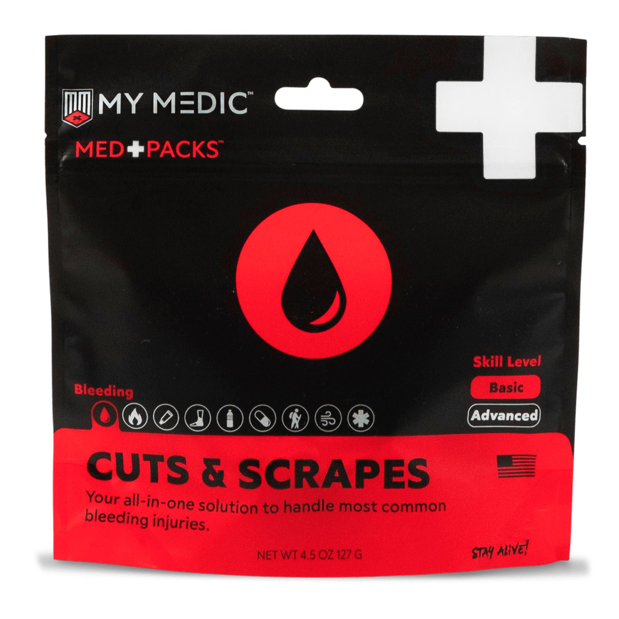 MyMedic - MM-MED-PACK-CUT-SCRP-EA Med Packs™ First Aid Kit for Cuts
