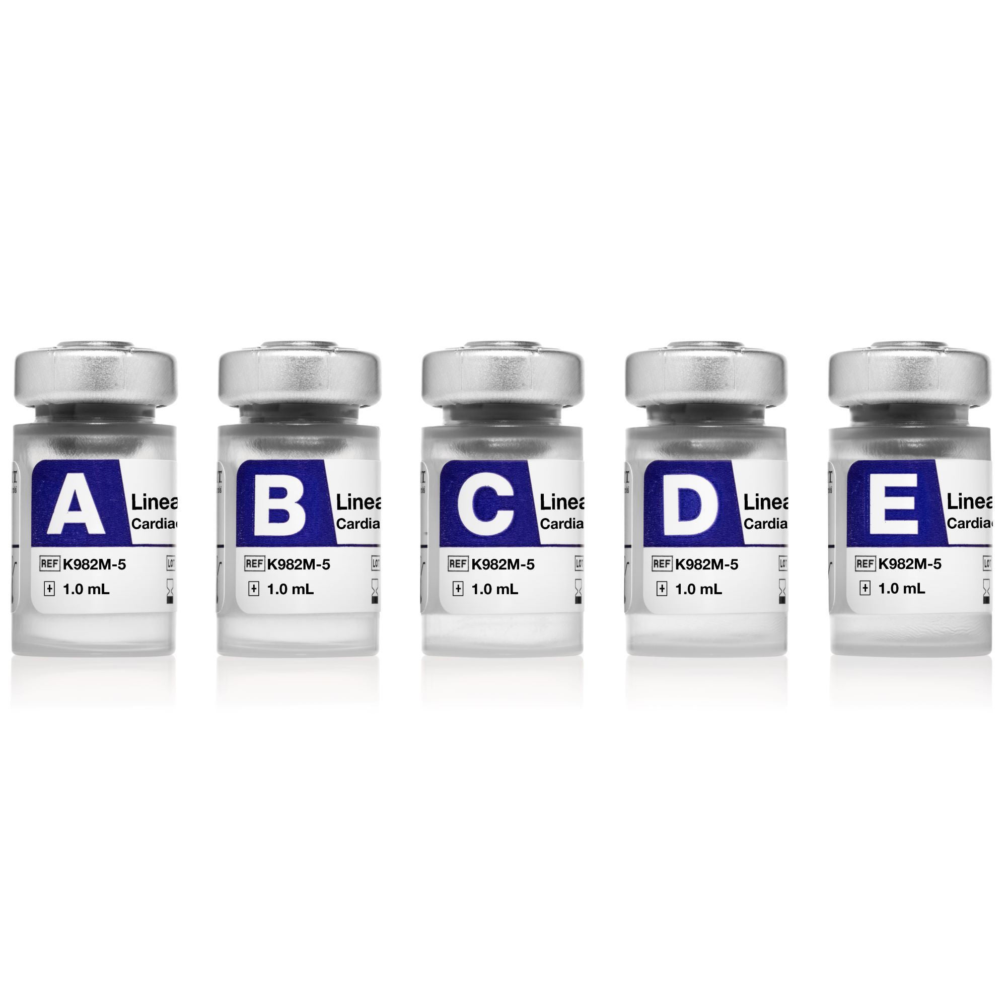 Audit Microcontrols - K982M-5 Linearity Set Audit® MicroControls™ N-terminal Pro-Brain Natriuretic Peptide (NT-proBNP) / High-Sensitivity Troponin I and II 5 X 1 mL For PathFast ImmunoAnalyzers