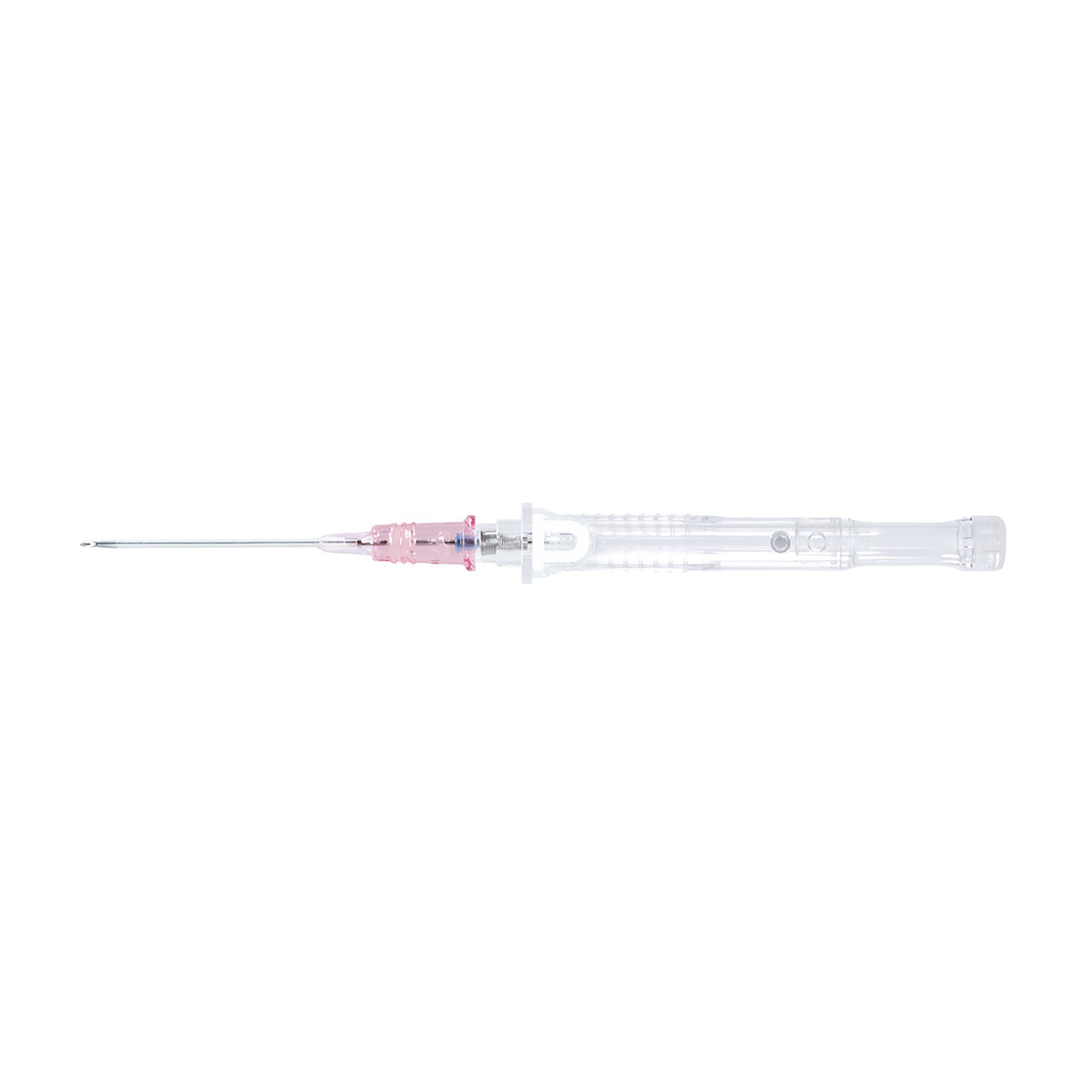 ICU Medical - SP120-22-25T Peripheral IV Catheter SuperCath® 5 22 Gauge 1 Inch Polyurethane Straight Hub Blood Control Push Button Safety