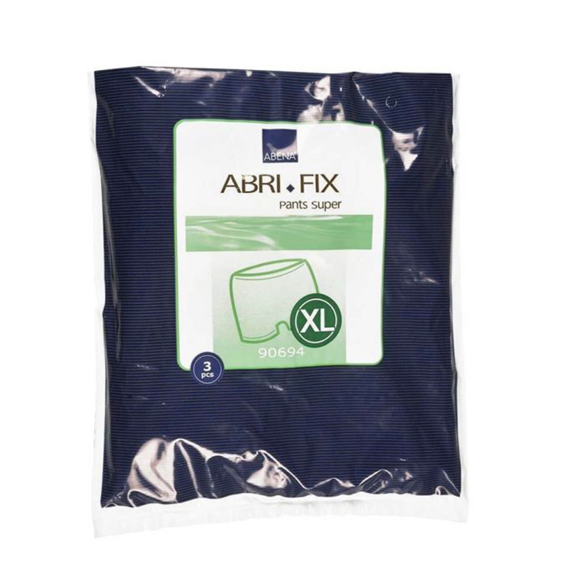 Abena North America - 90694 Abri-Fix™ Super Knit Pant Unisex Microfiber X-Large Pull On Reusable