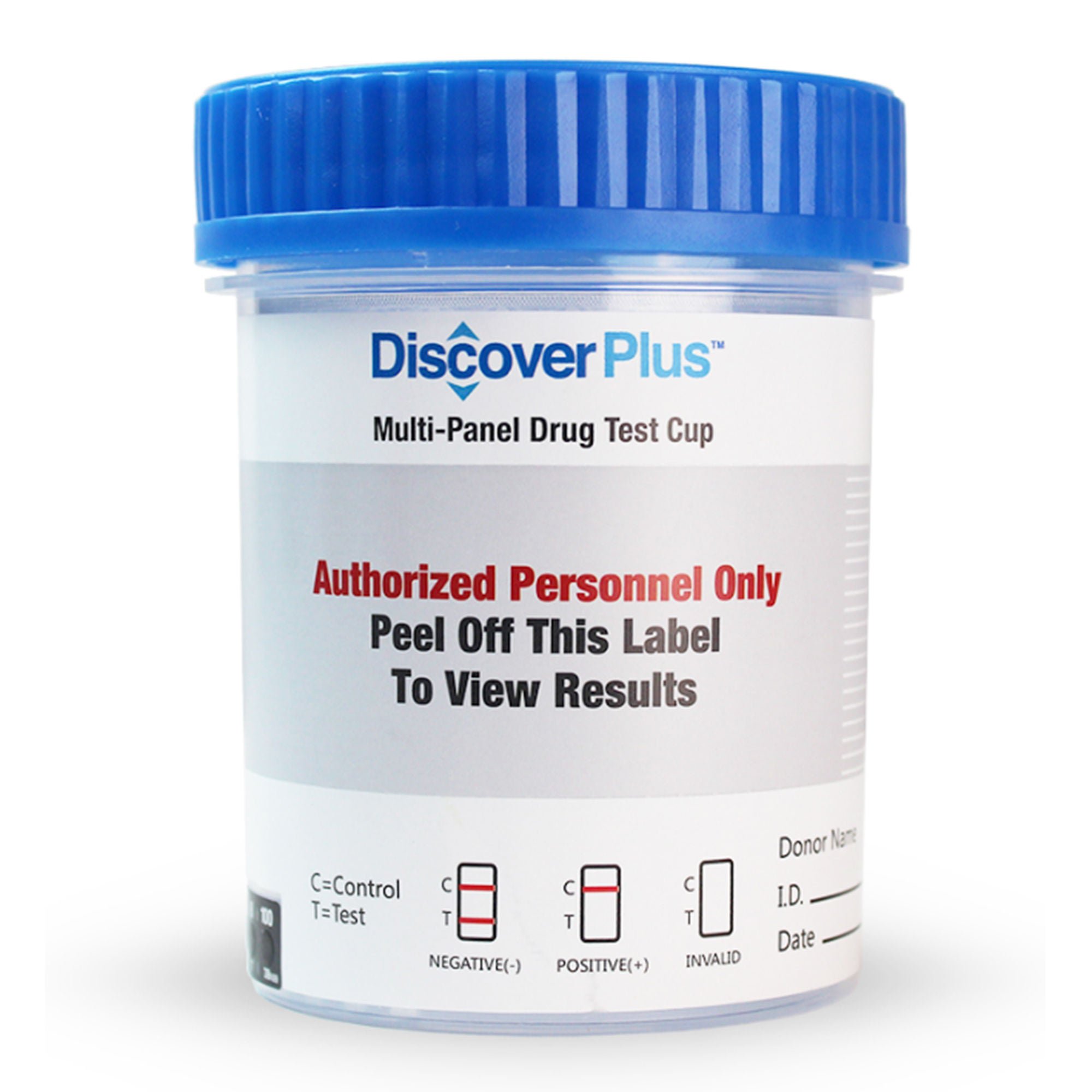 American Screening Corp - DISP-CUP-3114N Drugs of Abuse Test Kit Discover Plus™ AMP, BAR, BZO, COC, mAMP/MET, MDMA, MTD, OPI300, OXY, PCP, TCA 25 Tests CLIA Waived