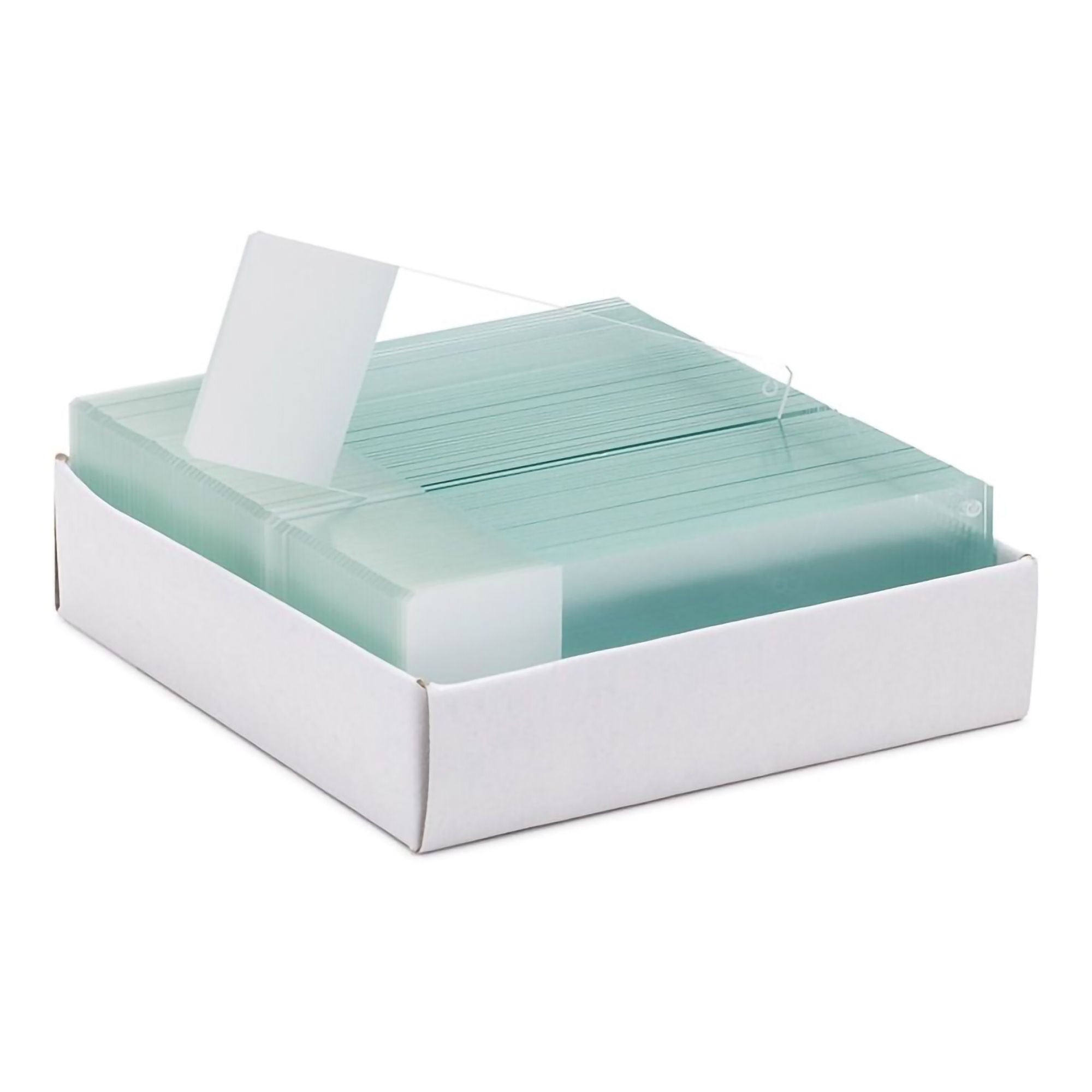 StatLab Medical Products - 315 Microscope Slide ColorView™ 25 X 75 X 1 mm White End