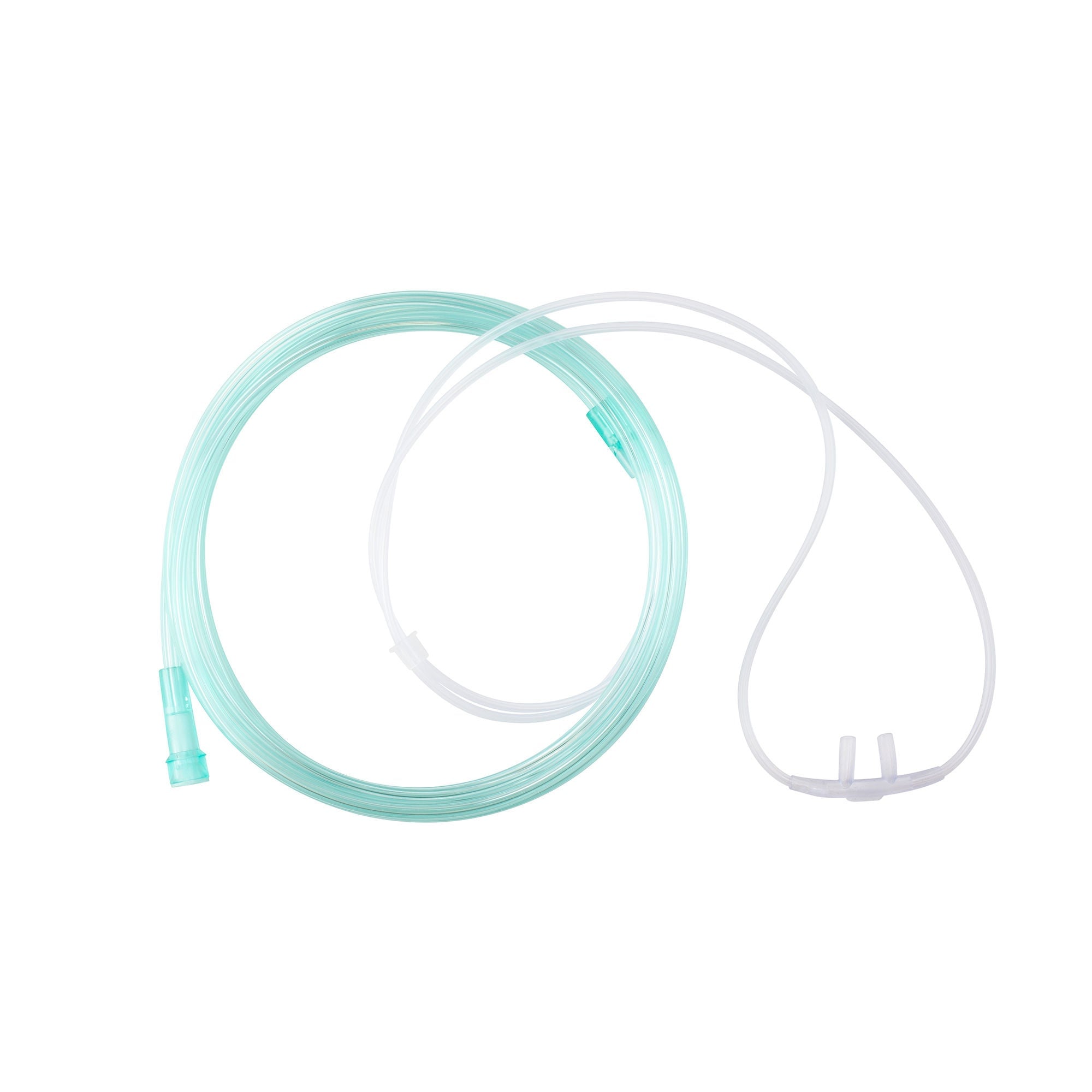 Dynarex - 33101 Nasal Cannula Resp-O2™ Adult Straight Prongs 7 Foot Tubing Low Flow Rate