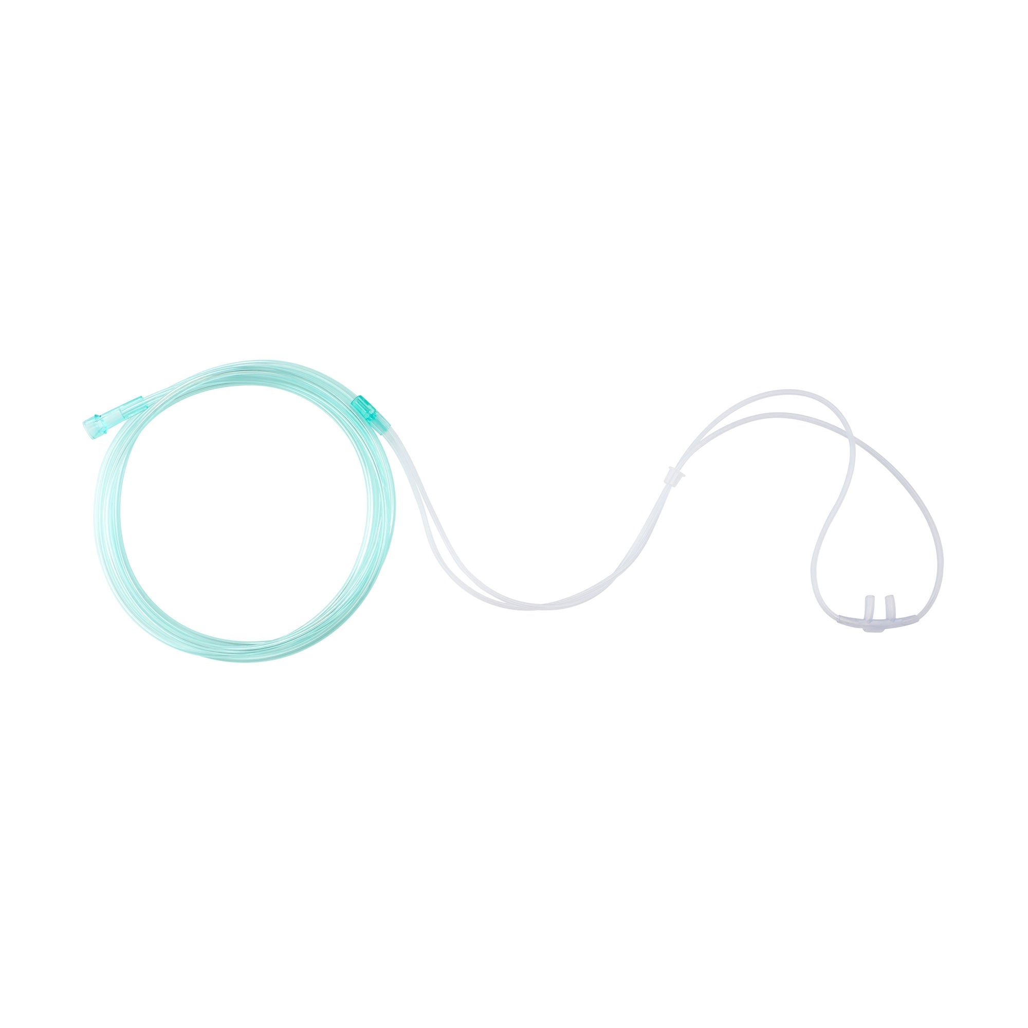 Dynarex - 33101 Nasal Cannula Resp-O2™ Adult Straight Prongs 7 Foot Tubing Low Flow Rate
