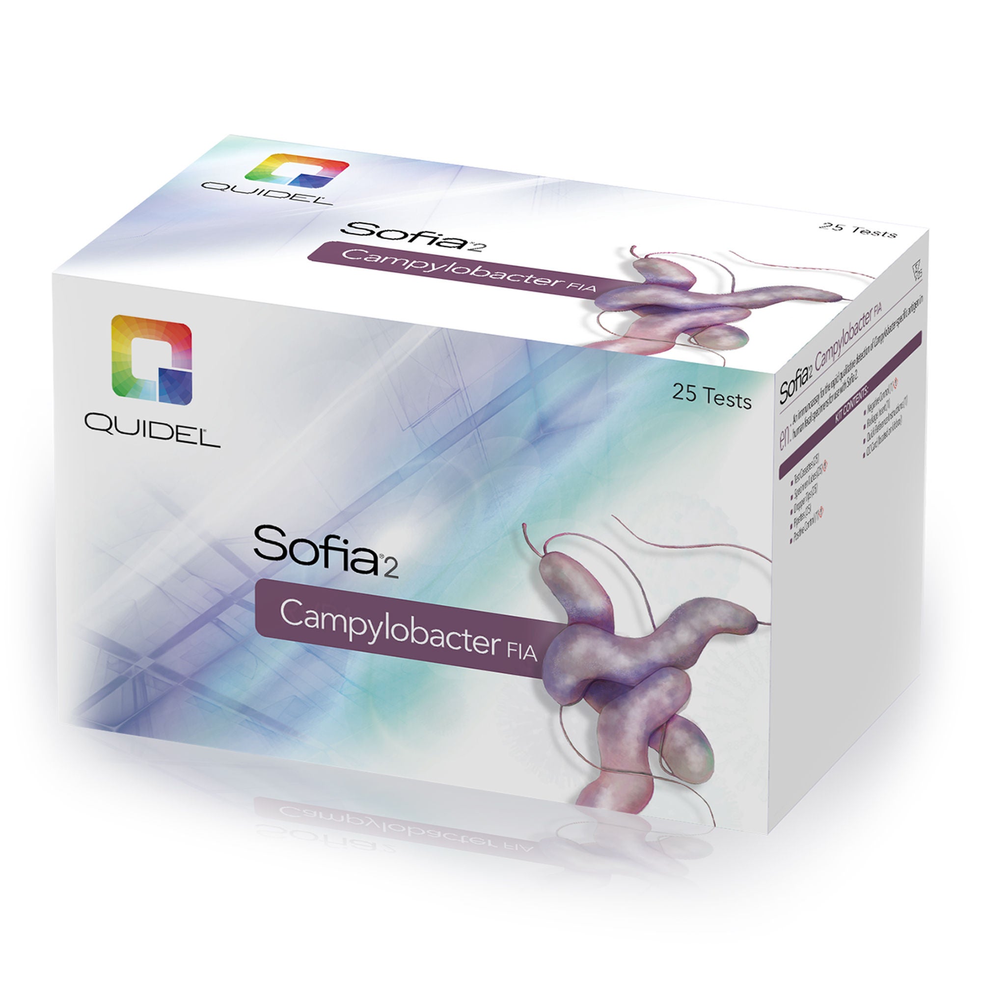 Quidel - 20352 Digestive Test Kit Sofia® 2 Campylobacter 25 Tests CLIA Non-Waived