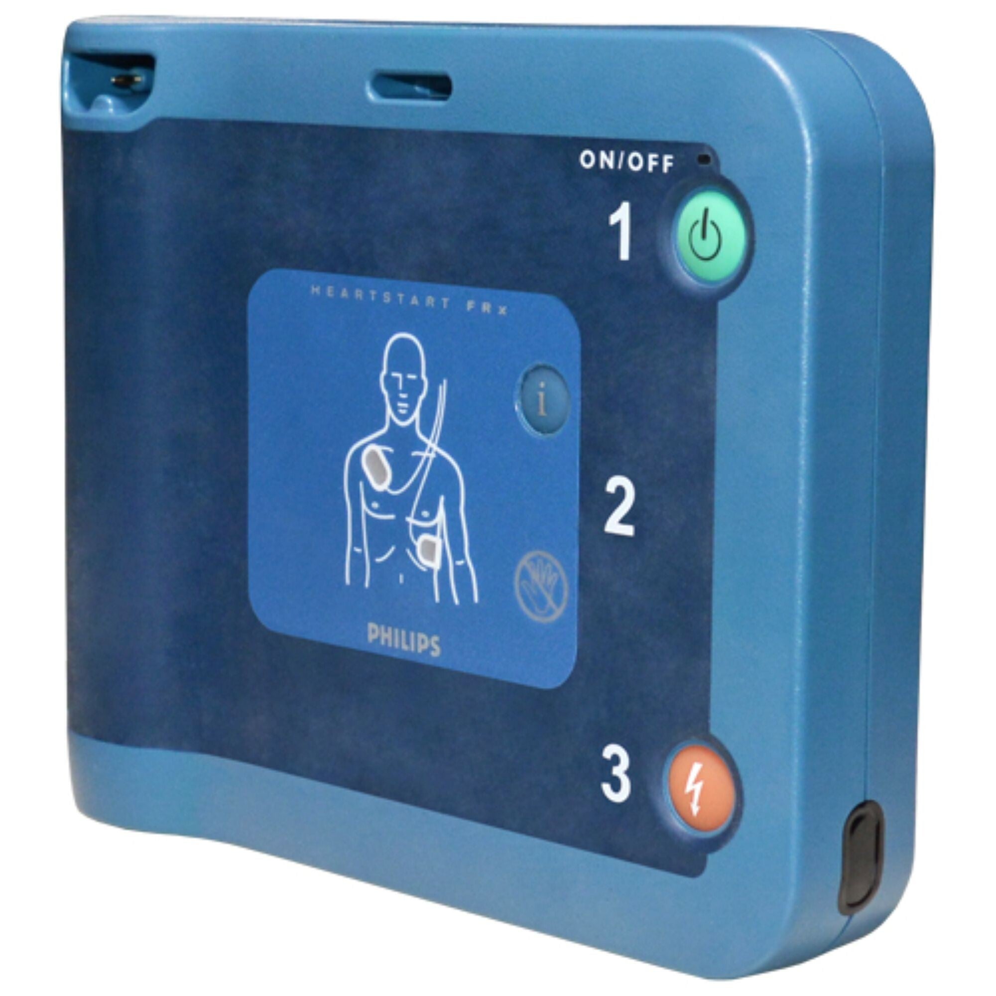 Soma Technology - AED-0012-FG Refurbished Defibrillator Unit Semi-Automatic Philips HeartStart® FRx Smart Pads