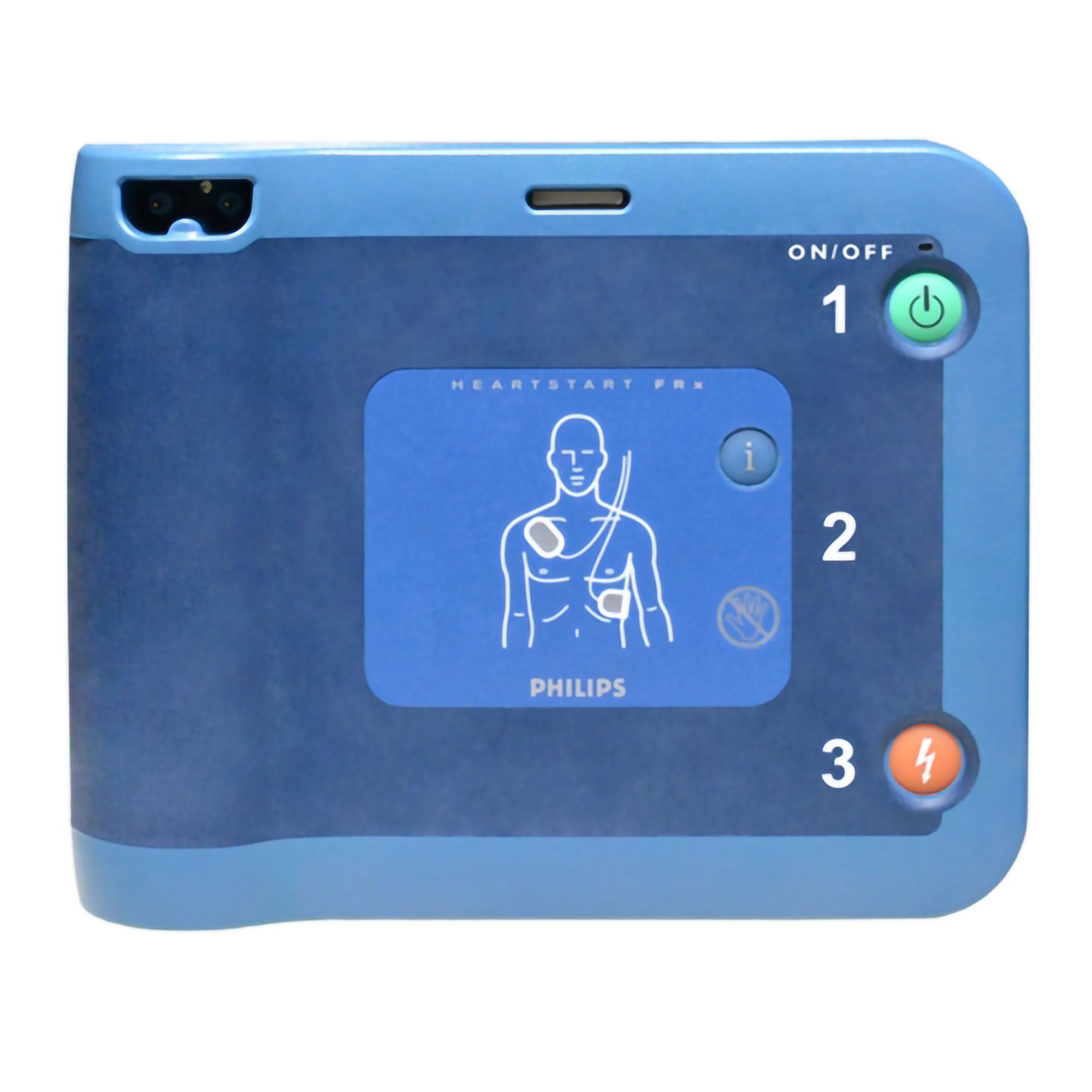 Soma Technology - AED-0012-FG Refurbished Defibrillator Unit Semi-Automatic Philips HeartStart® FRx Smart Pads
