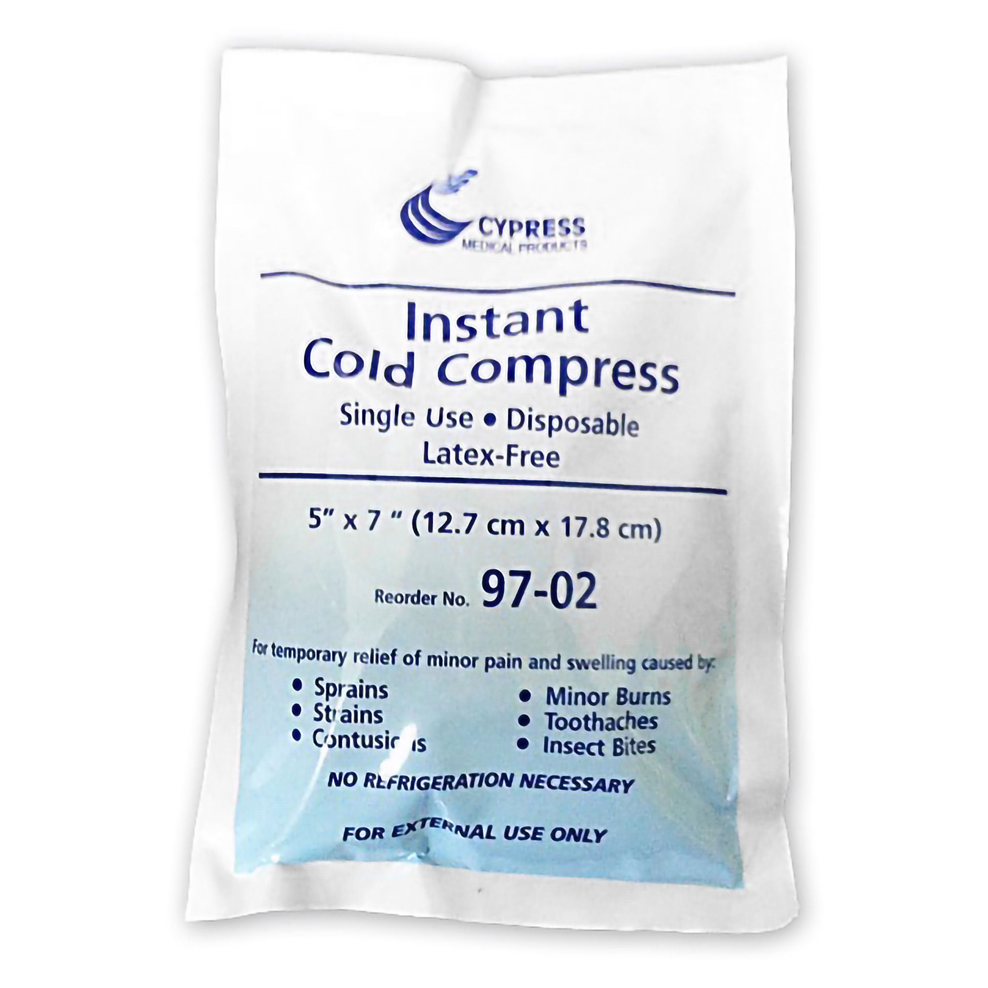 McKesson Brand - 97-02 Instant Cold Pack McKesson General Purpose 5 X 7 Inch Disposable