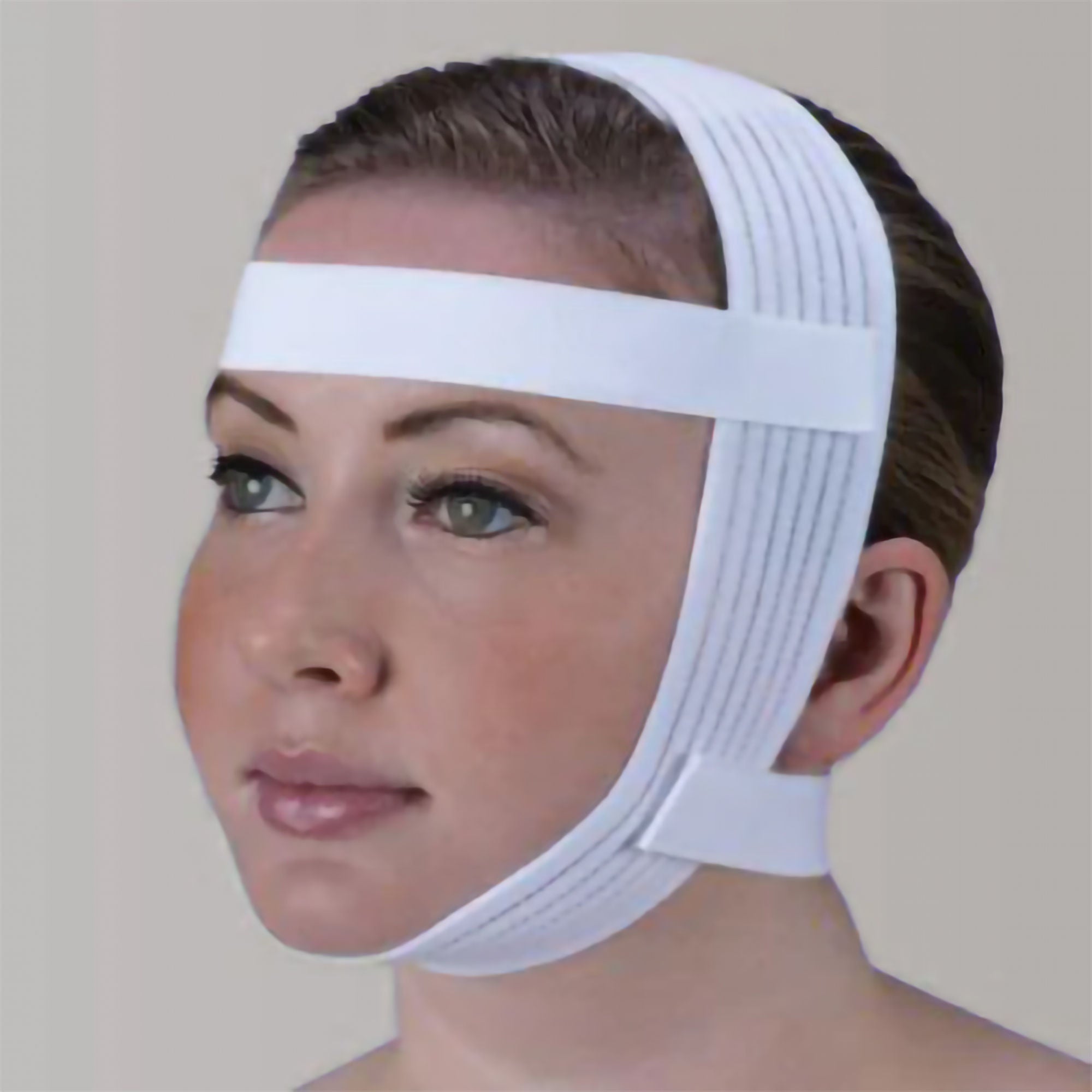 Innovia Medical - V-210-C Facial Support Wrap One Size Fits Most Spandex Champagne