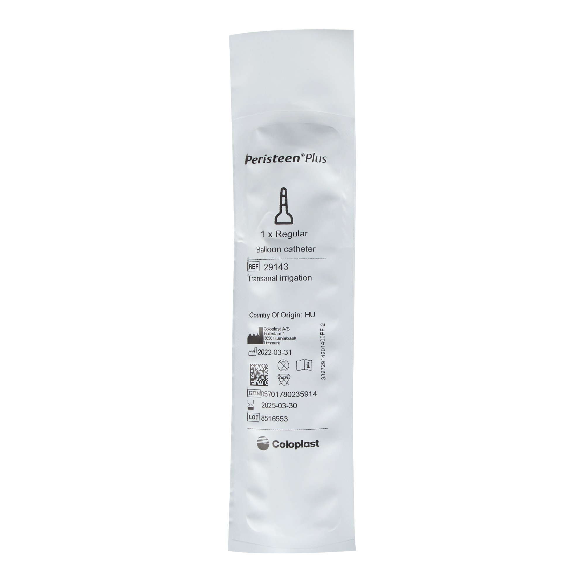 Peristeen Plus Balloon Catheter Accessory Unit 29142 by Coloplast