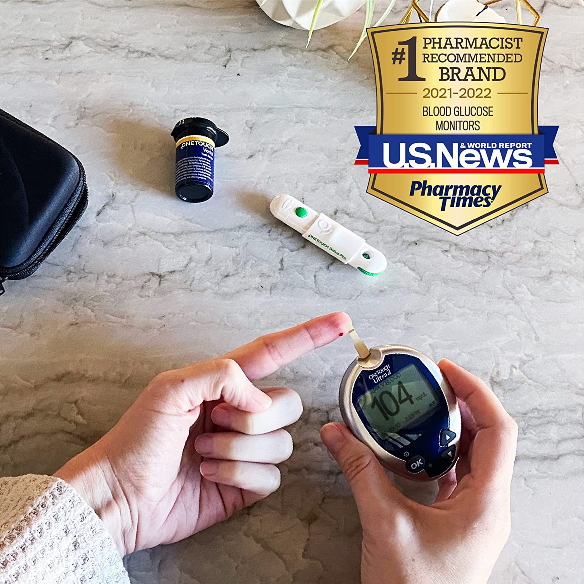 OneTouch Ultra 2 Blood Glucose Meter 024046 by LifeScan