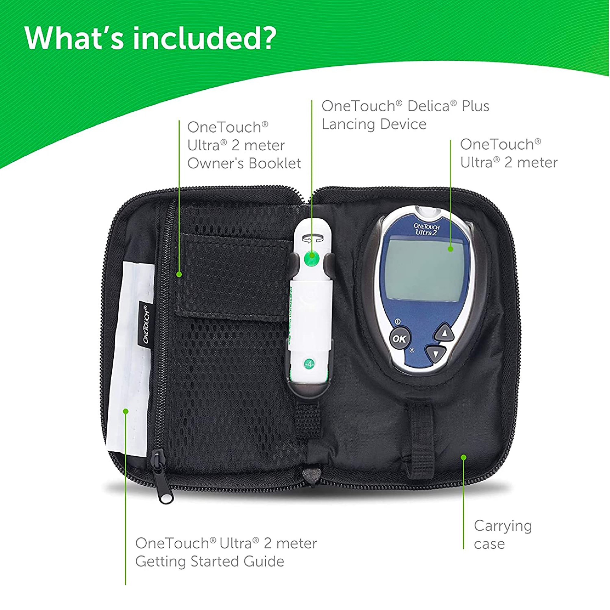 OneTouch Ultra 2 Blood Glucose Meter 024046 by LifeScan