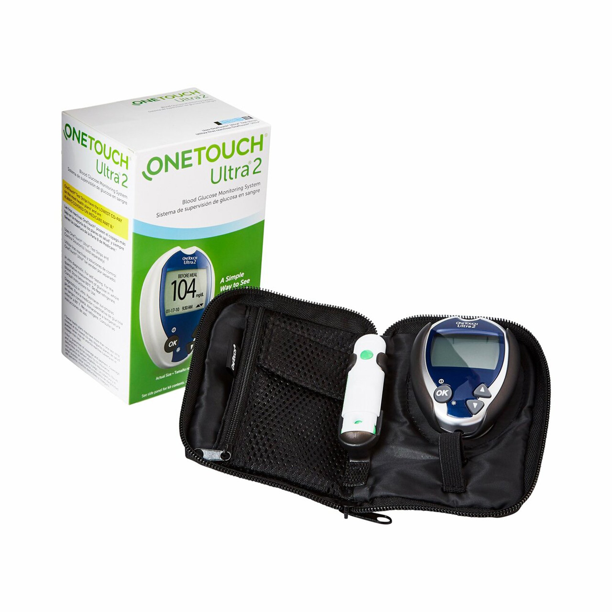 OneTouch Ultra 2 Blood Glucose Meter 024046 by LifeScan