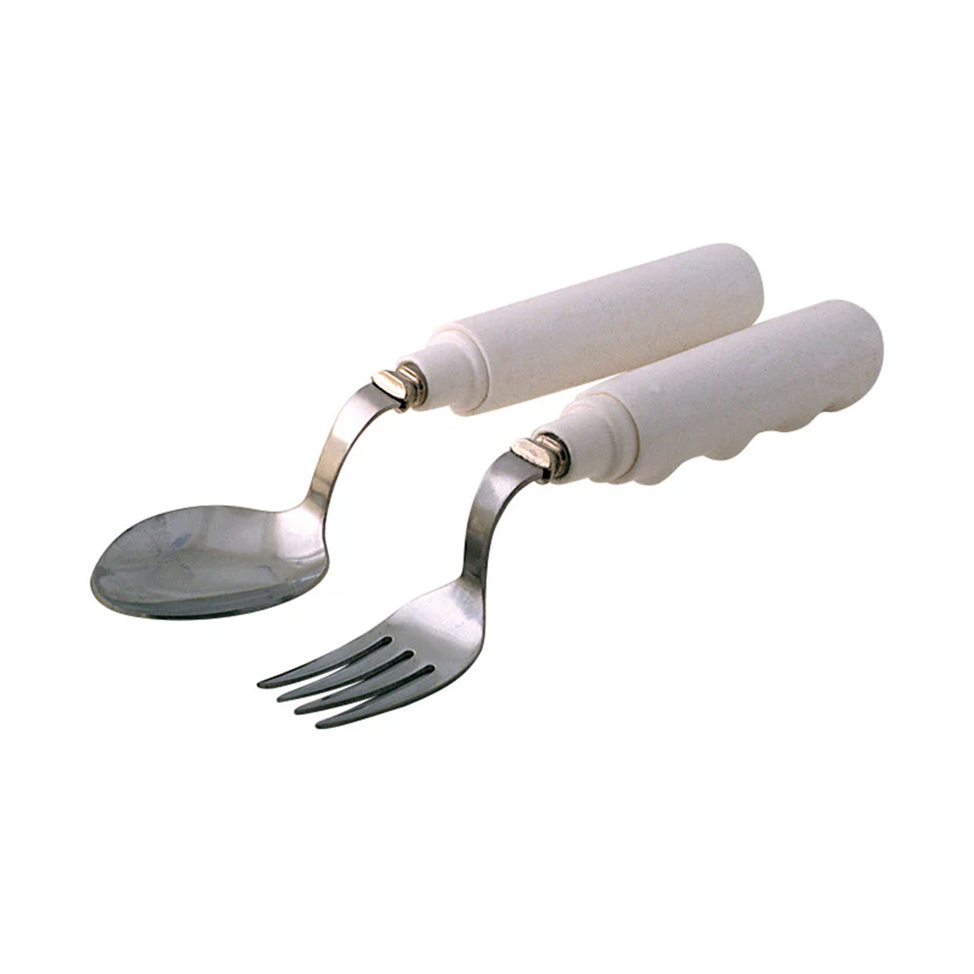 Alimed - 2970010575 Fork Grip-Tight Swivel White Stainless Steel / Nylon