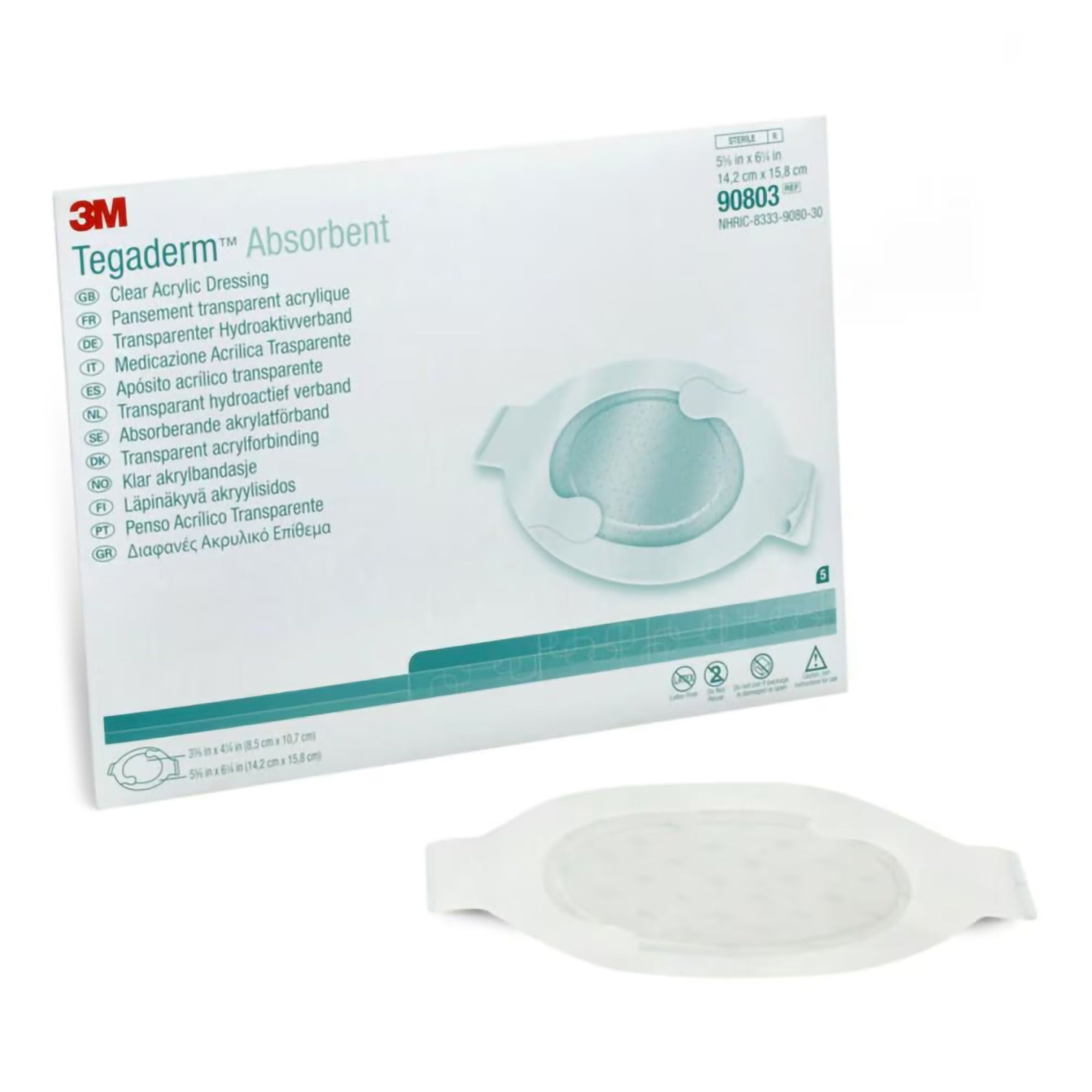 Solventum Corporation - 90803 3M™ Tegaderm™ Transparent Film Dressing