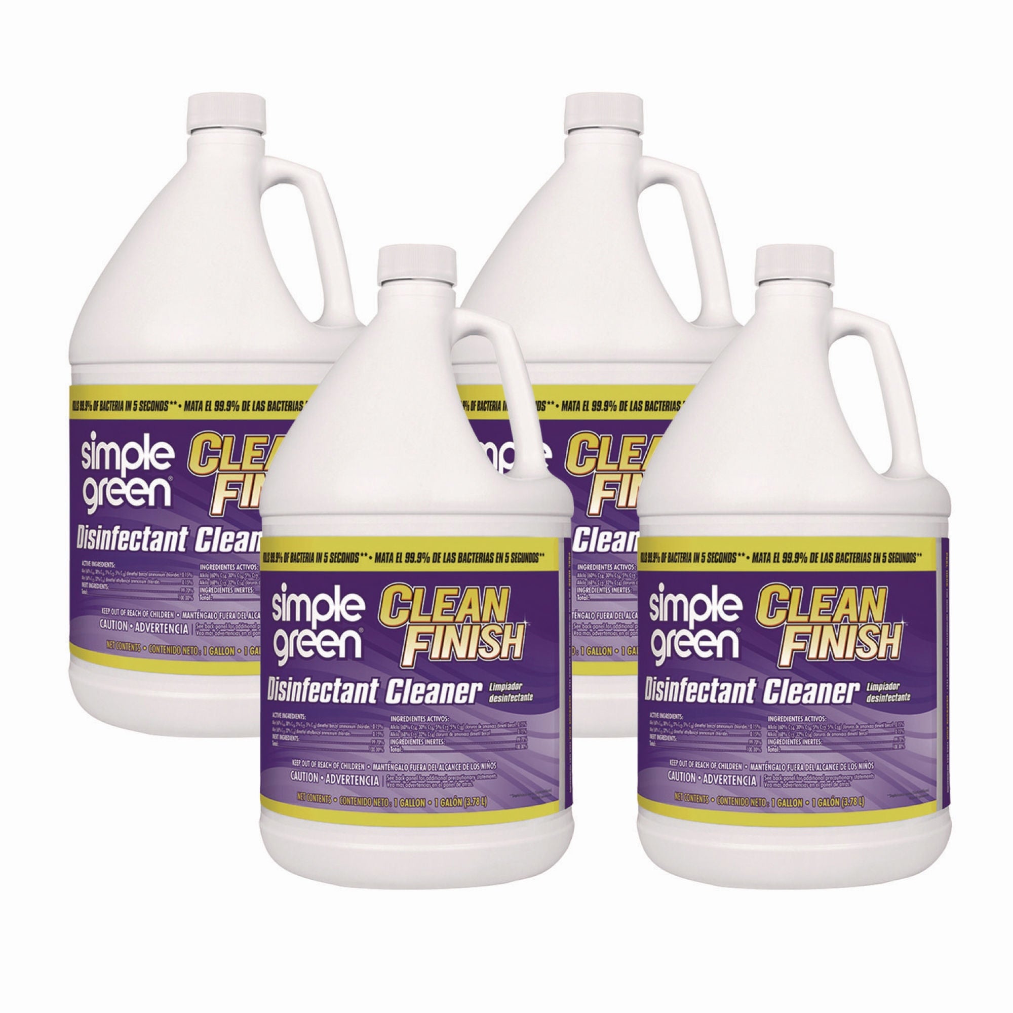 Essendant Co-United Stationers - SMP01128 Surface Disinfectant Cleaner Simple Green® Clean Finish® Broad Spectrum Manual Pour Liquid 1 gal. Jug Herbal Scent NonSterile