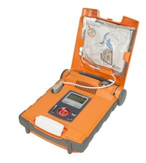 Florida Medical Sales - Z-G5S-80C-S AED Unit Automatic Powerheart® AED G5 Electrode Pads Contact Battery Operated LCD Display