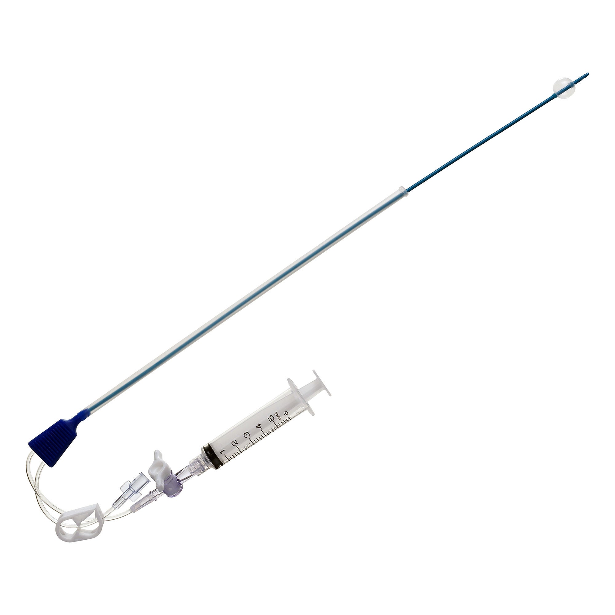 Medgyn Products - TMI1155 HSG Catheter Thomas Medical Flexible 28 cm Length 7 Fr. Smooth Tip