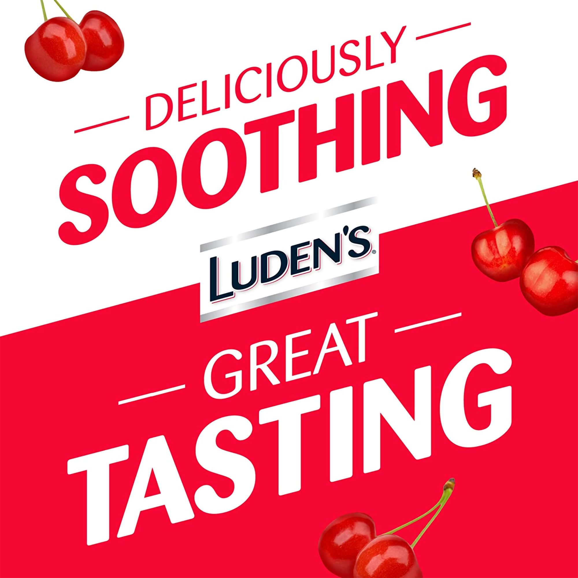 Prestige Medical 81483201043 - Luden's® Cherry Flavor Sore Throat Relief - 30/Bag