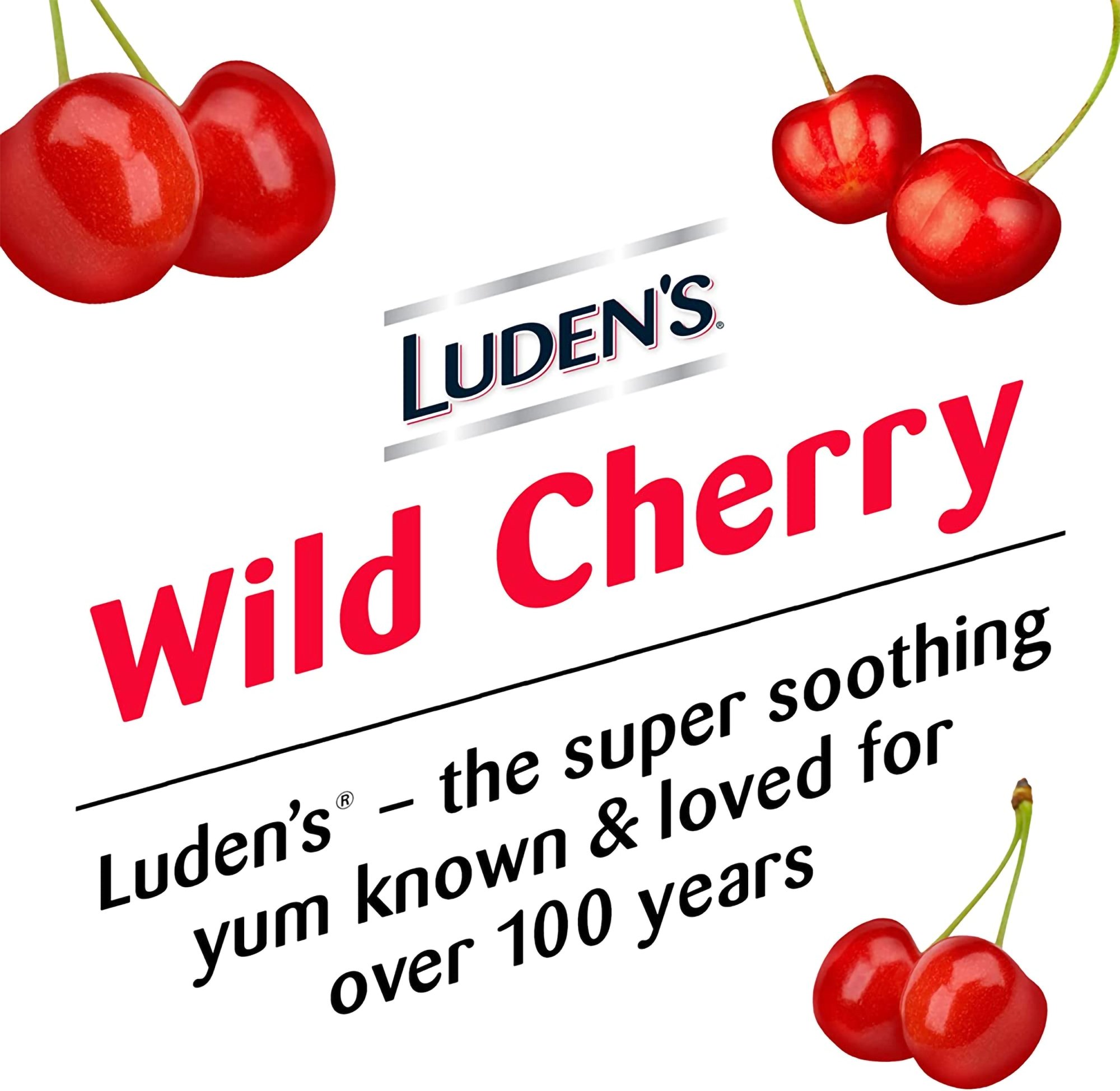 Prestige Medical 81483201043 - Luden's® Cherry Flavor Sore Throat Relief - 30/Bag