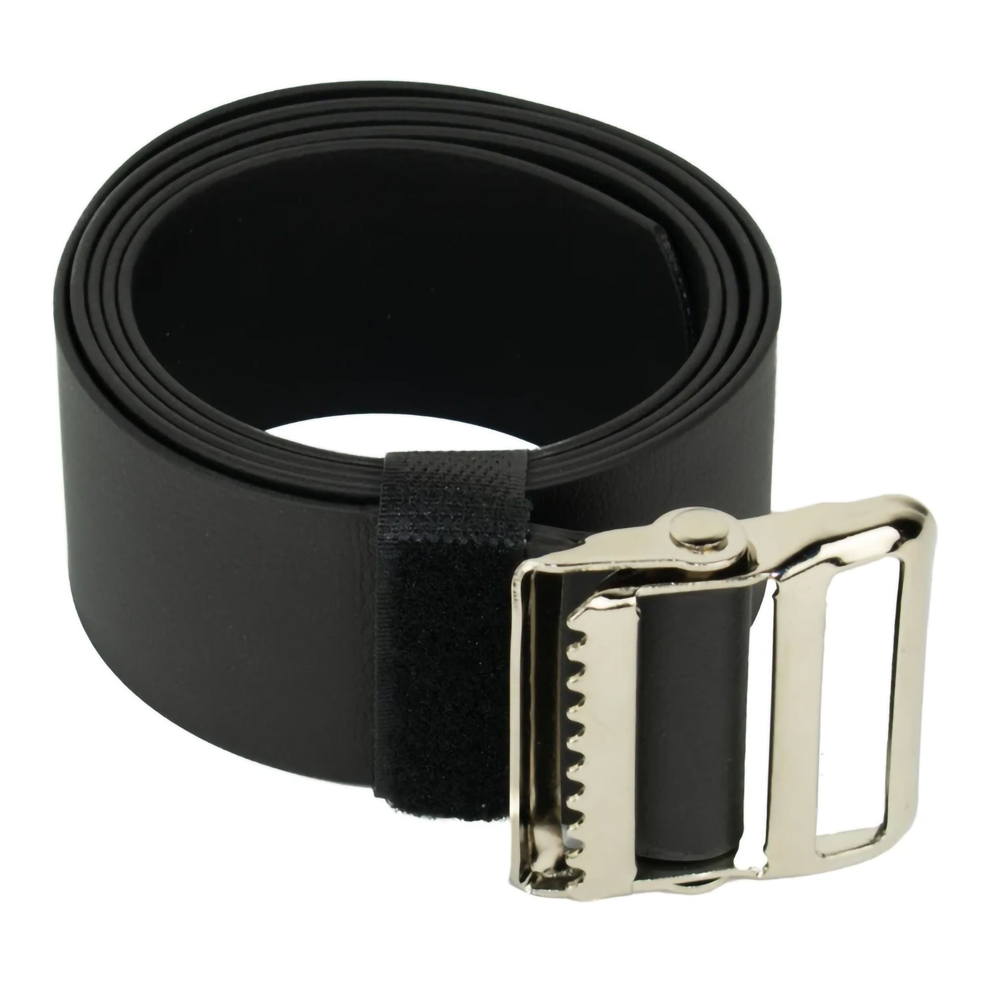 Performance Health - 081530567 Gait Belt Easi-Care 54 Inch Length Black Vinyl Coated Webbing