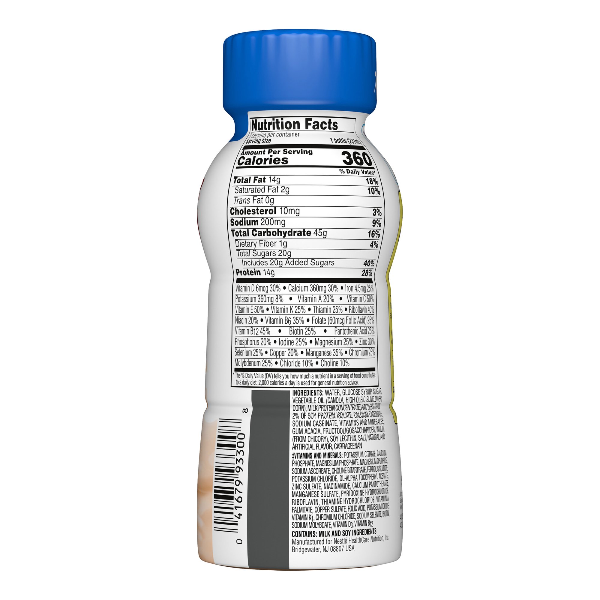 Nestle Healthcare Nutrition 00041679933367 - Boost® Plus Strawberry Balanced Nutritional Drink, 8-ounce bottle - 1/Each, 6/Pack, 24/Case