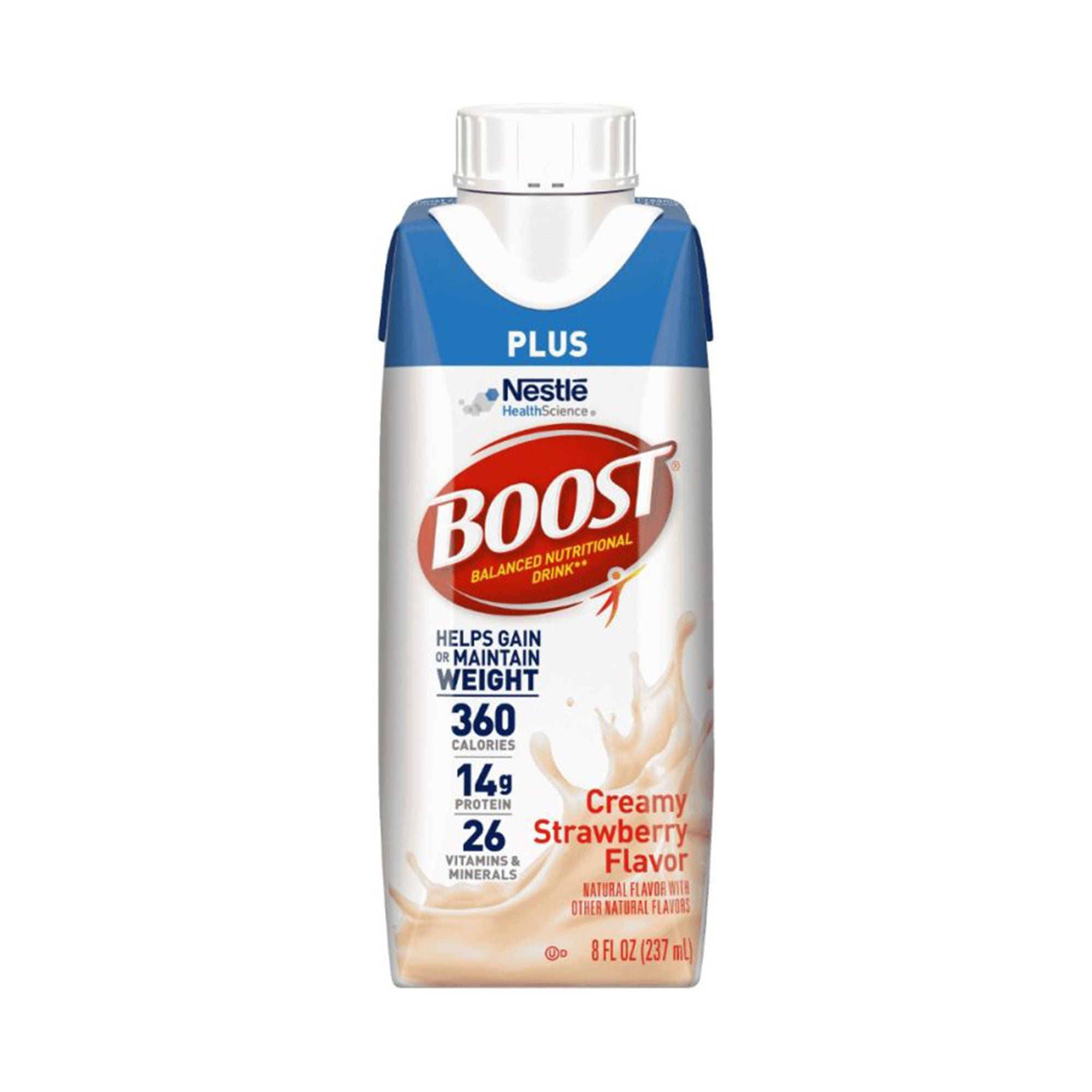 Nestle Healthcare Nutrition - 00041679933367 Boost® Plus Strawberry Balanced Nutritional Drink