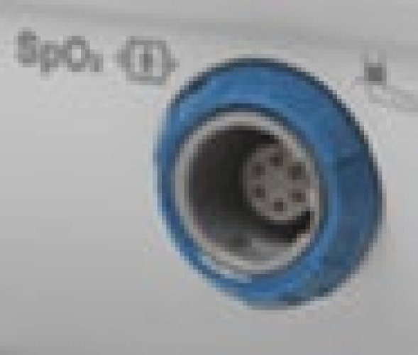 EdanUSA & MDPro - 842016 SPO2 Port Ring Edan USA Blue For Use with M Series Monitors and F6 Express Fetal Monitor